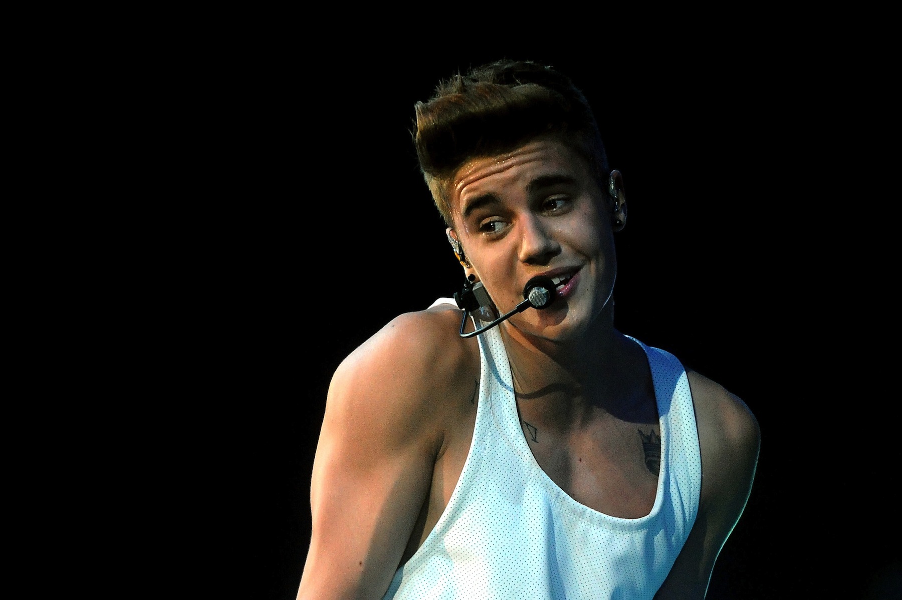 Justin Bieber performs on March 23, 2013, in Bologna, Italy (Roberto Serra / Iguana Press / Redferns via Getty Images)