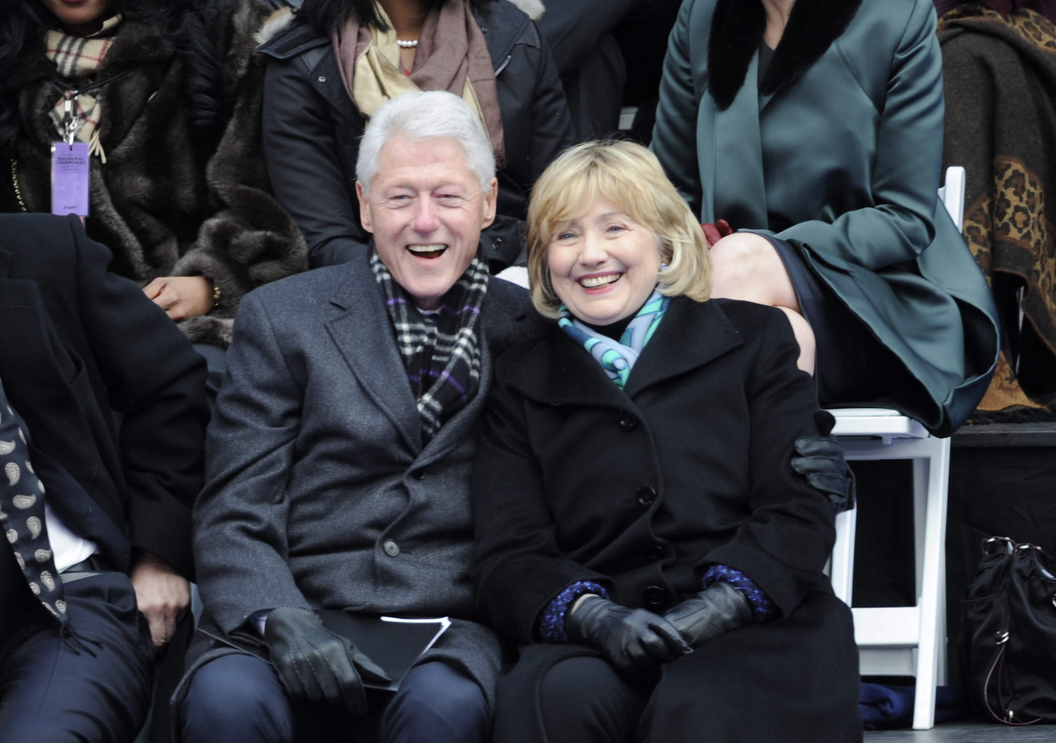 Bill &amp; Hillary Clinton Mayoral Inauguration