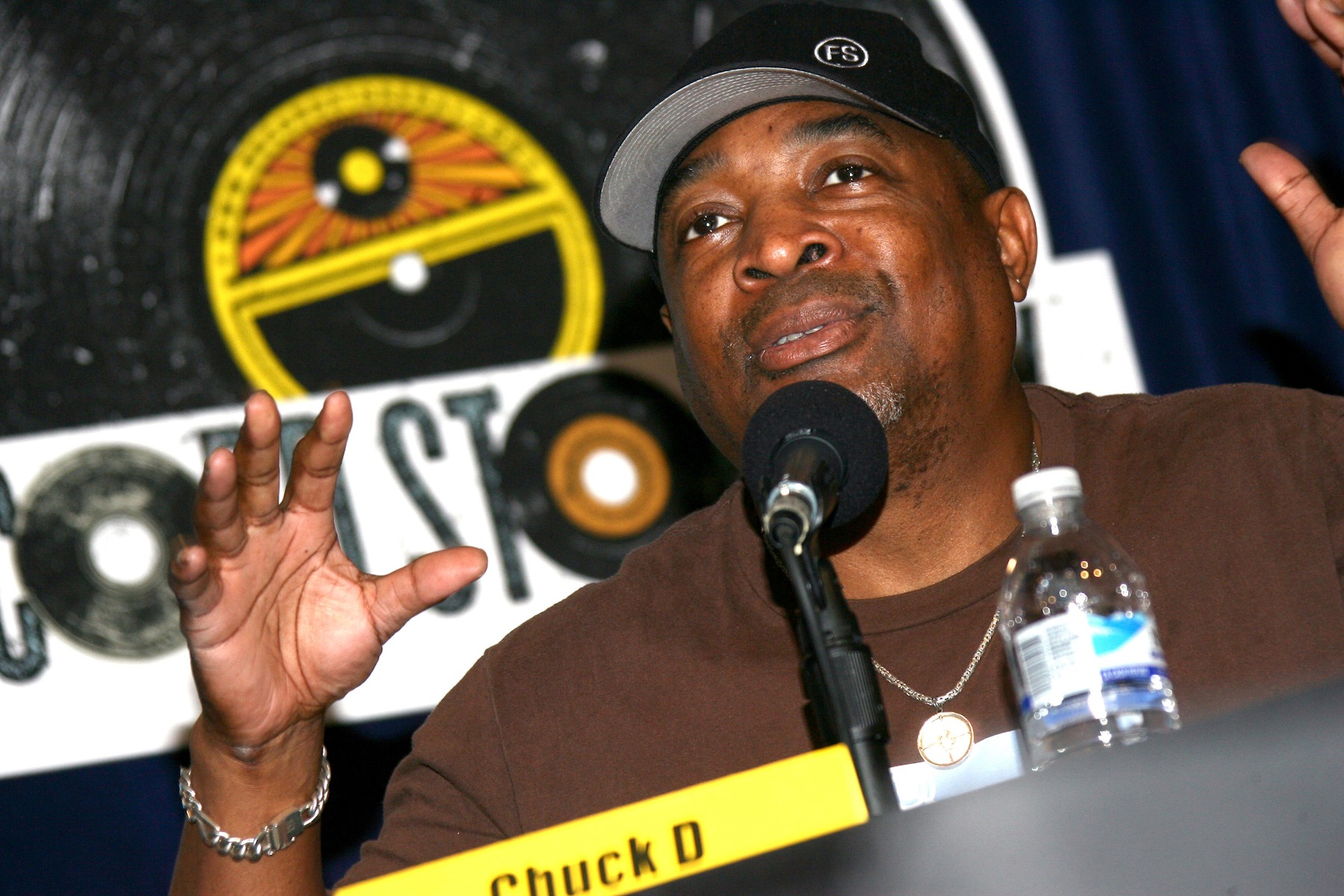 Rapper Chuck D attends the Record Store Day LA press conference 2014 held at Amoeba Music on March 20, 2014 in Hollywood, Calif. (Tommaso Boddi / WireImage)