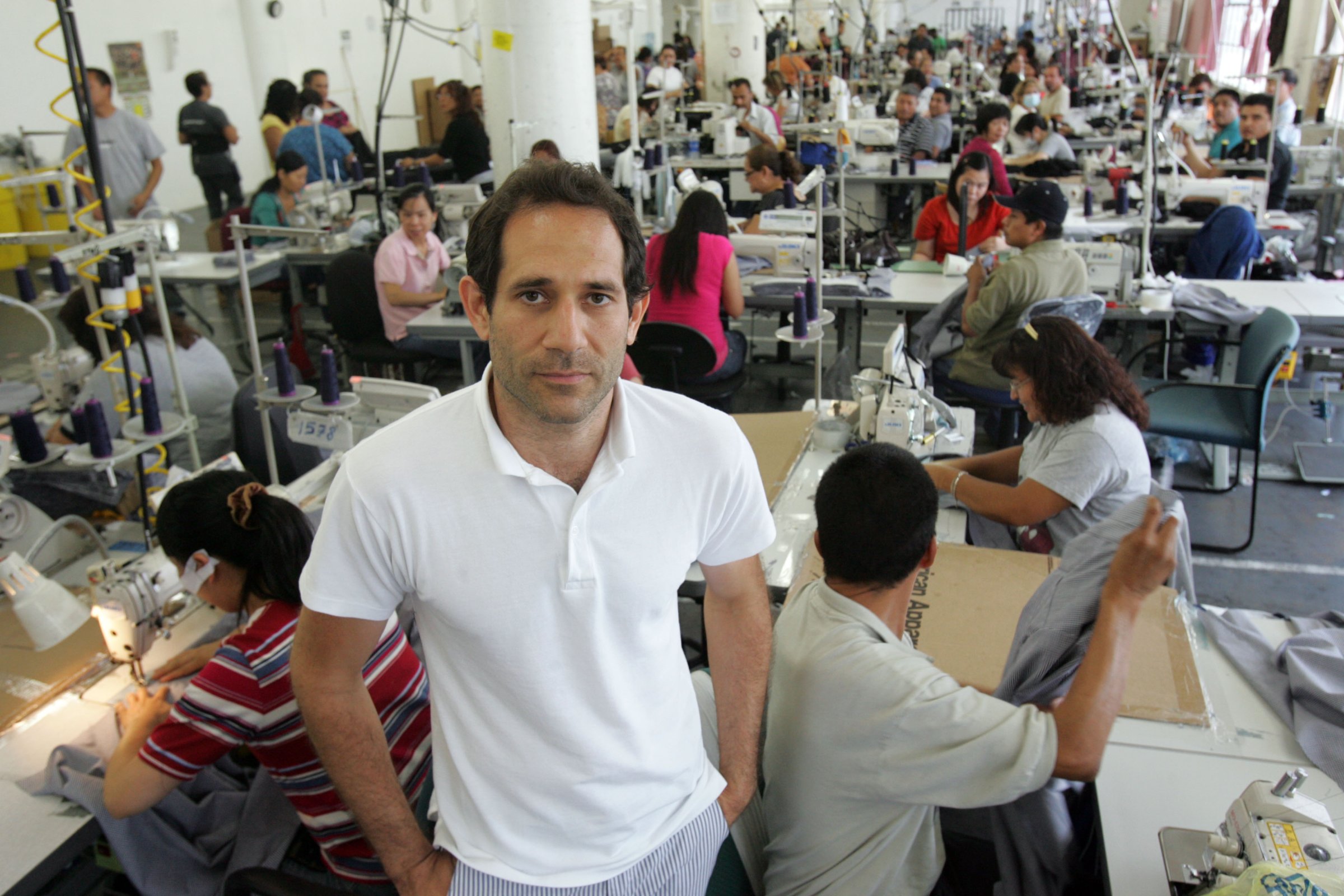 American Apparel ousted its CEO, Dov Charney, who has been the target of lawsuits alleging inappropriate sexual conduct with female employees in Los Angeles, California on June 19, 2014
