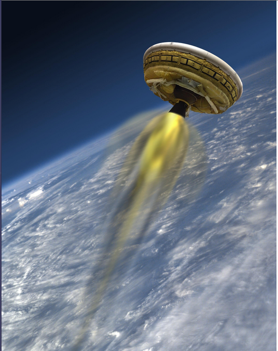 Flying saucer? Nope—but cool all the same