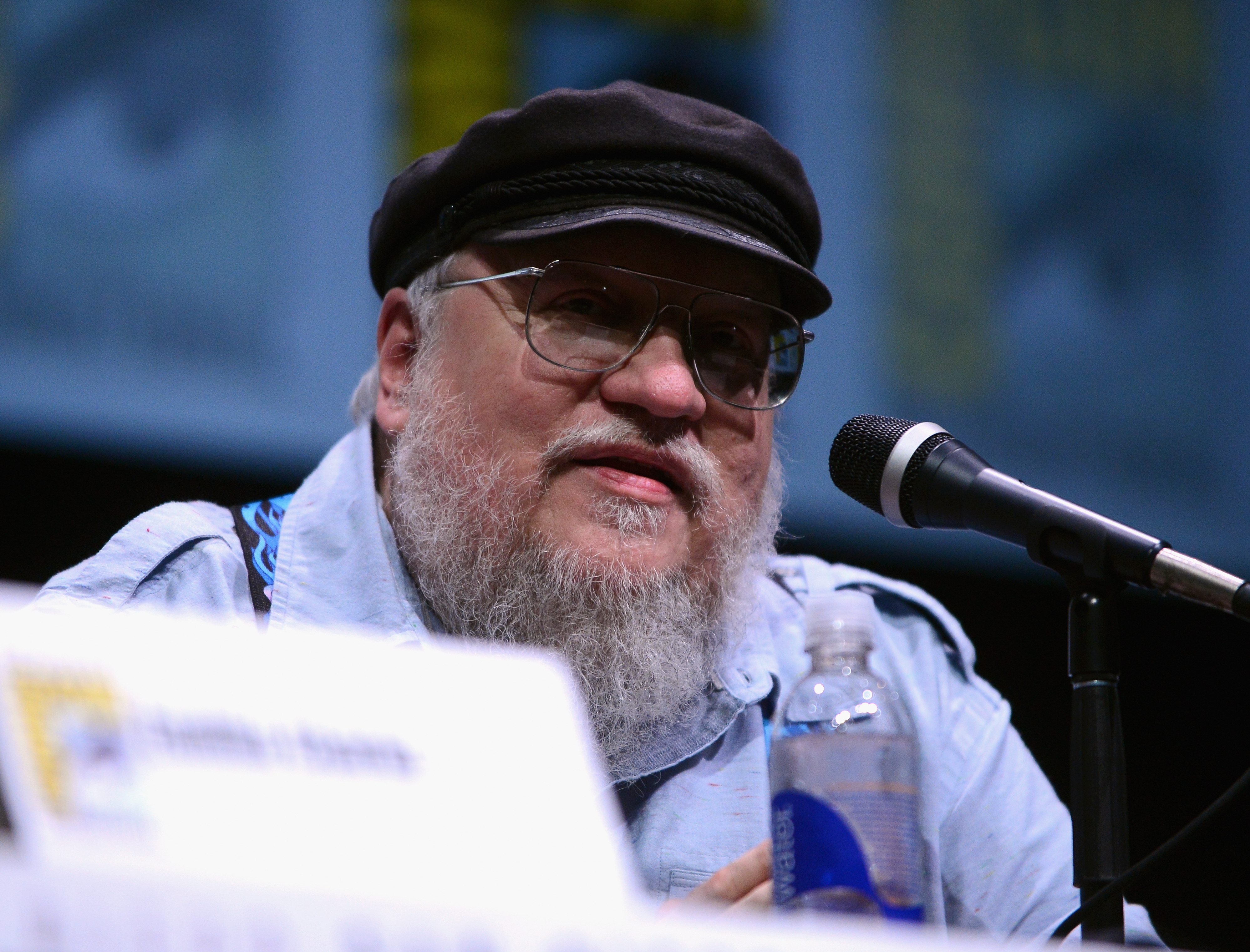 Game of Thrones author George RR Martin is offering fans a chance to be in his next novel for $20,000. (Albert L.—Getty Images)