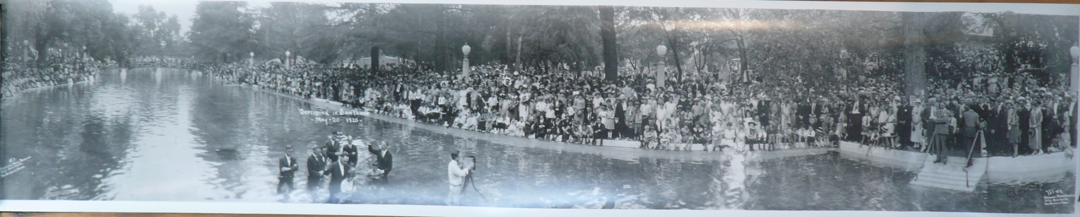 “Baptism in San Pedro, CA, May 25, 1925”