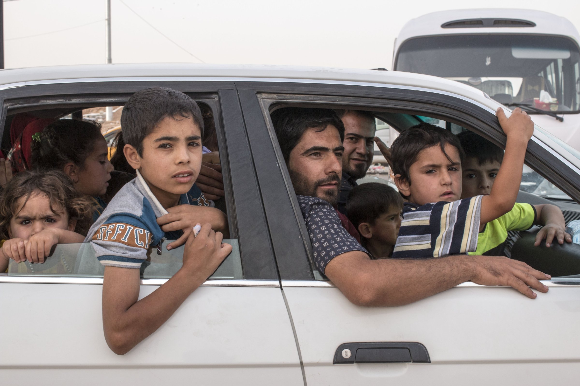 Iraqi Refugees Mosul