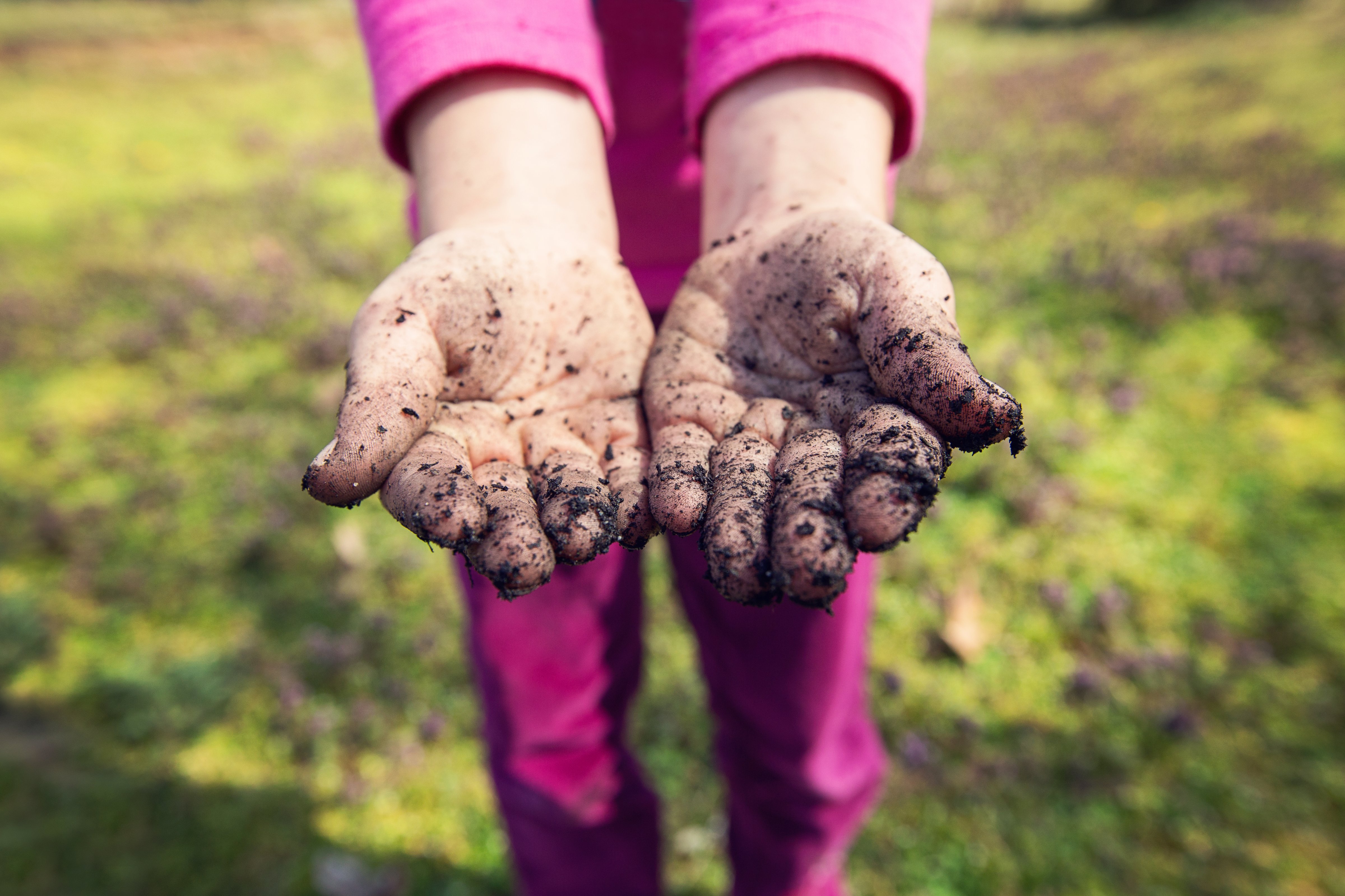Gardening Hands - let your kid eat dirt