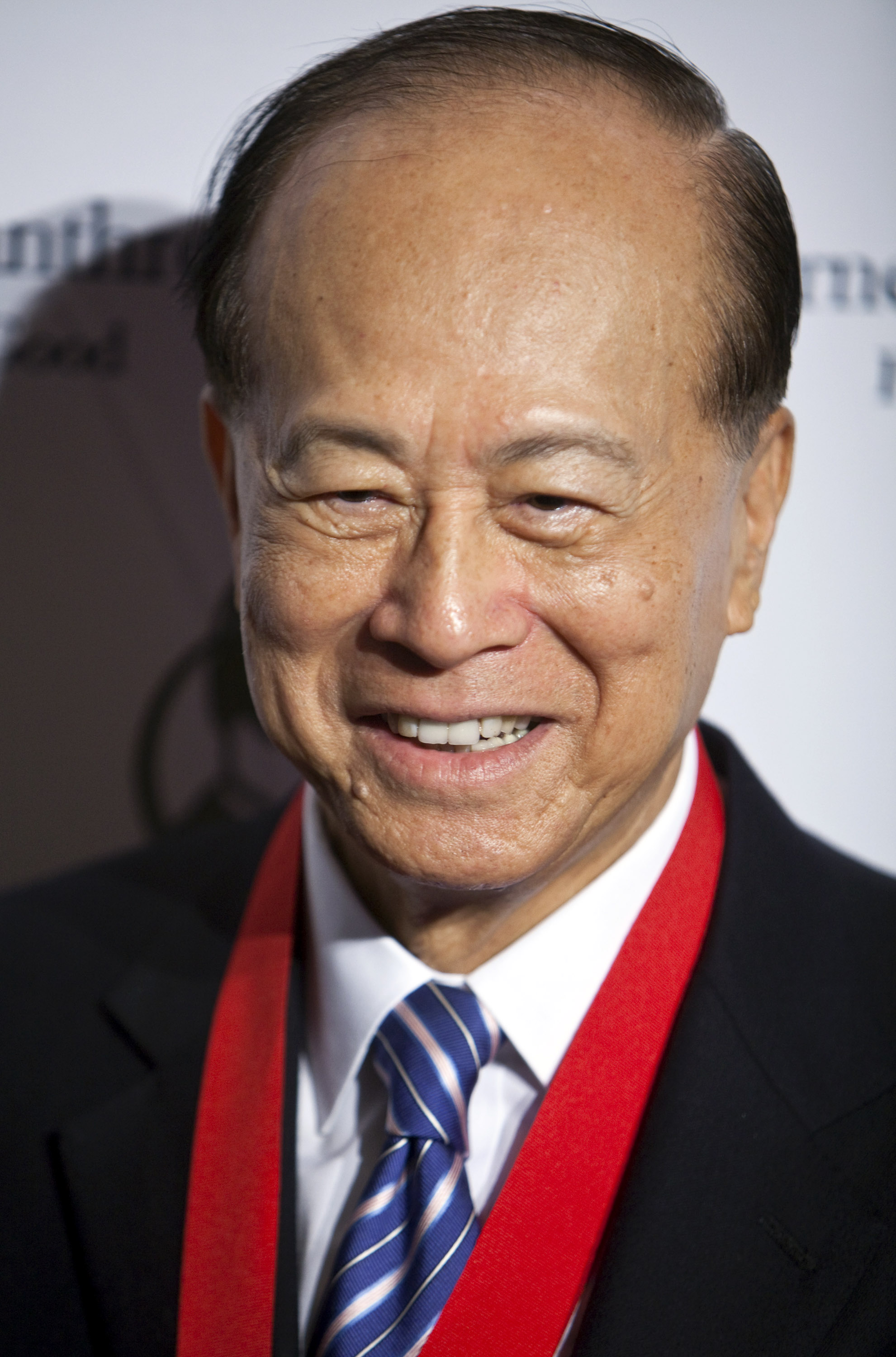 Li Ka-shing stands for a photo during the Carnegie Medal of Philanthropy award ceremony in New York on Thursday, October 20, 2011. (Bloomberg/Getty Images)
