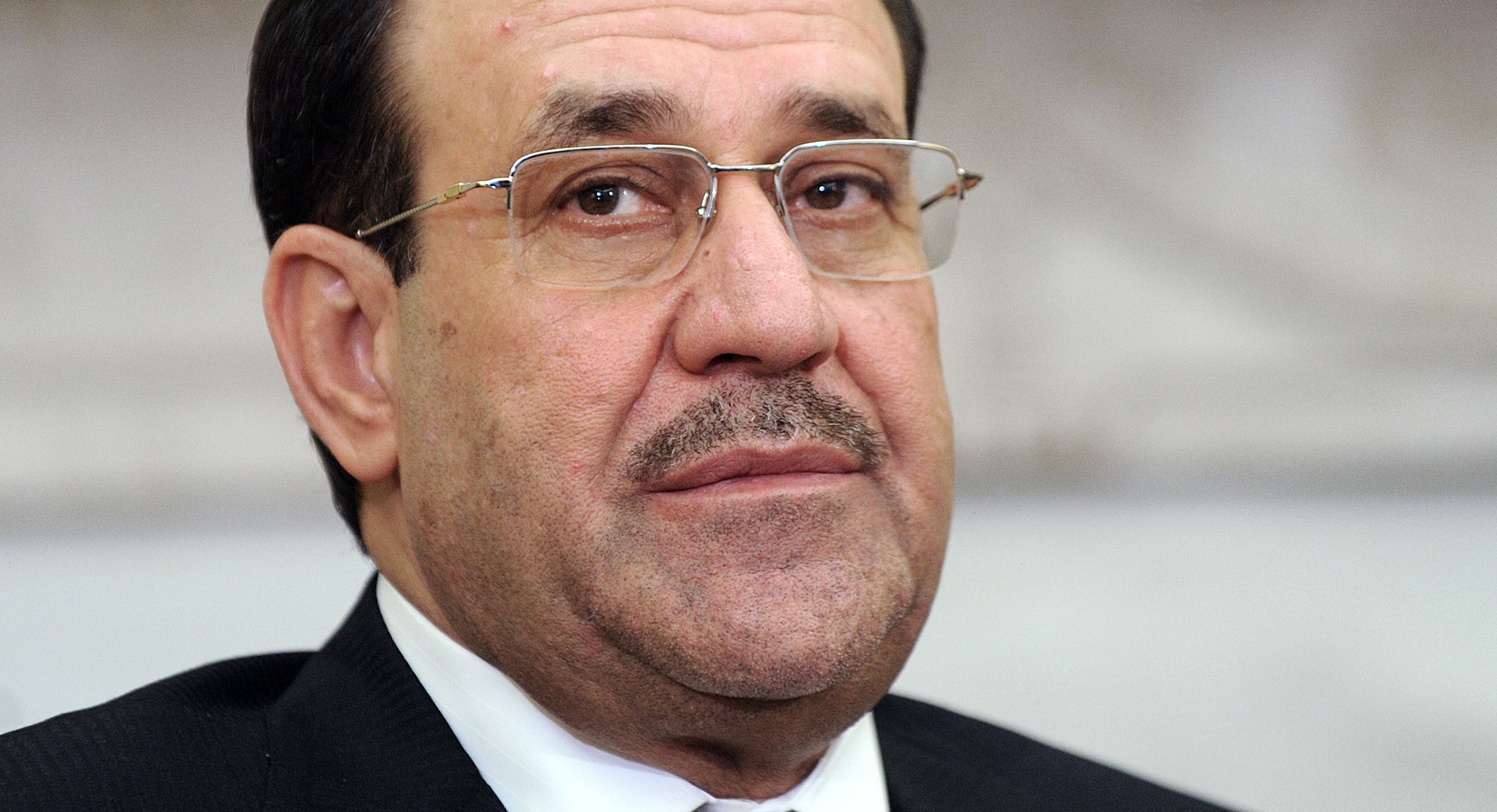 Iraqi Prime Minister Nouri al-Maliki speaks during a meeting with U.S. President Barack Obama at the White House, in Washington, on Nov. 1, 2013 (Getty Images--Olivier Douliery)