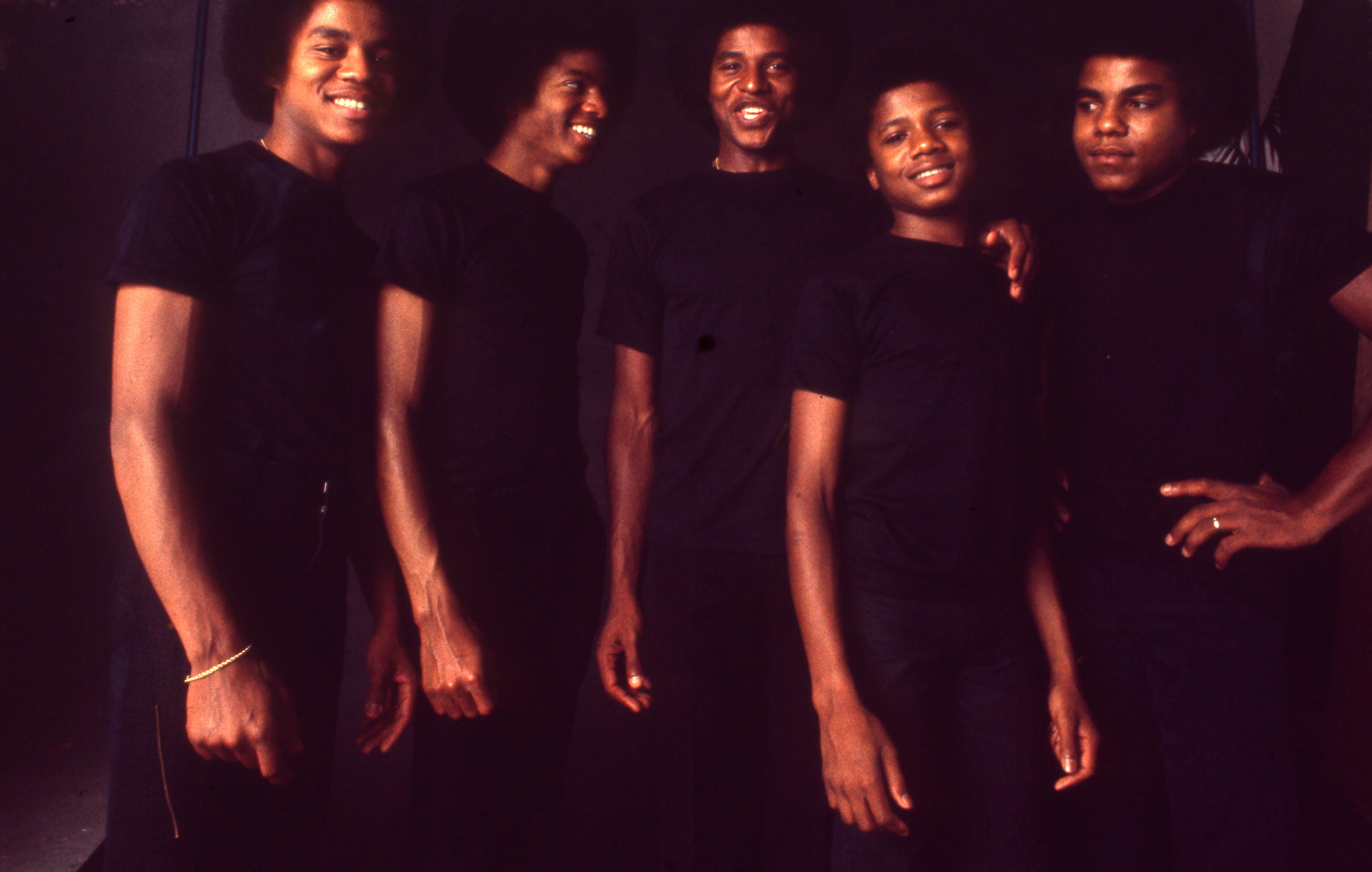 Michael Jackson and The Jackson 5 in an early PR photo circa 1975.