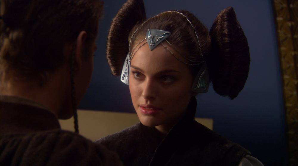 Hayden Christensen and Natalie Portman in Star Wars Episode II: Attack of the Clones, 2002. (Lucasfilm)