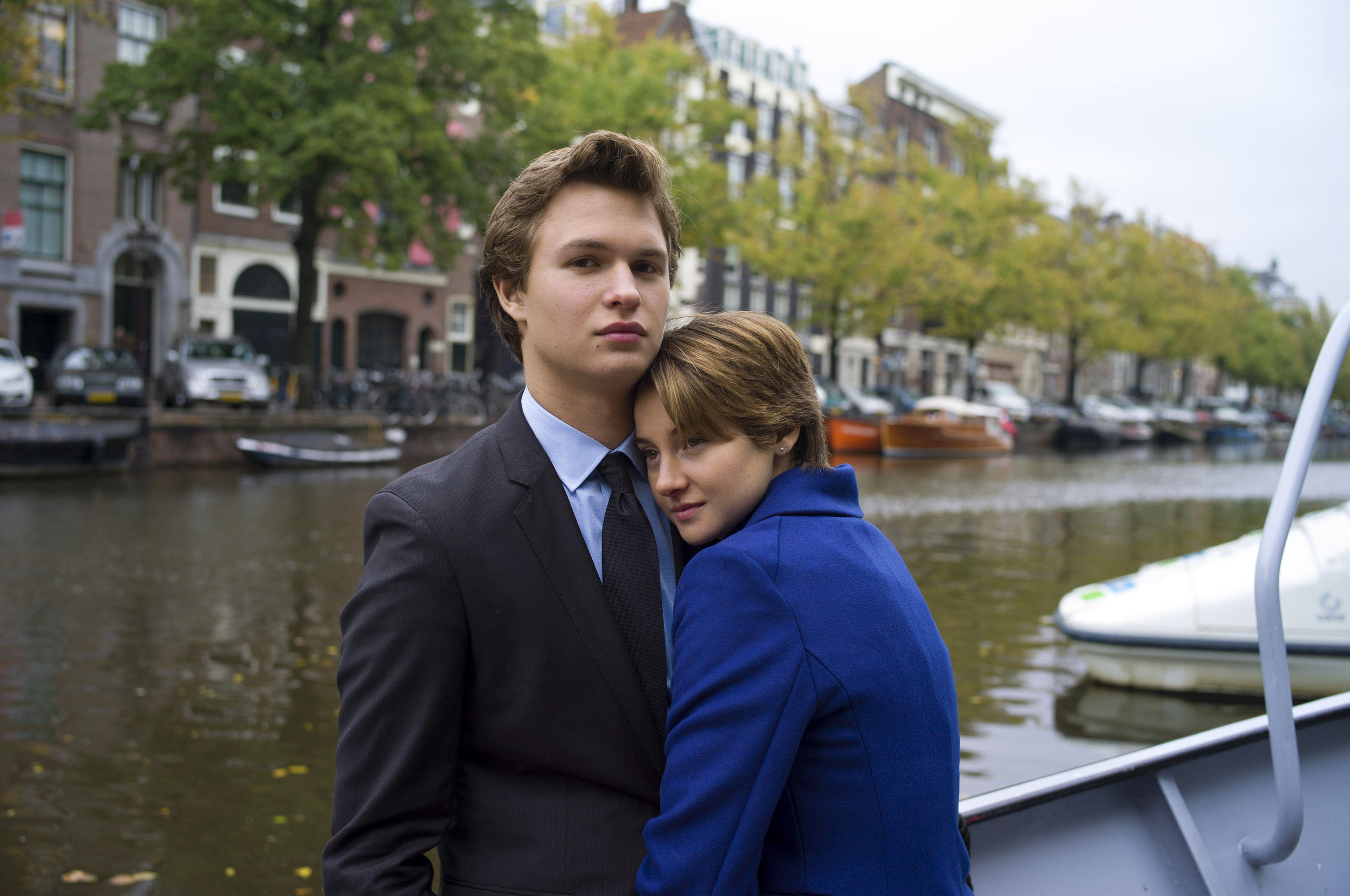 Ansel Elgort, left, and Shailene Woodley appear in a scene from "The Fault In Our Stars." (James Bridges—AP)
