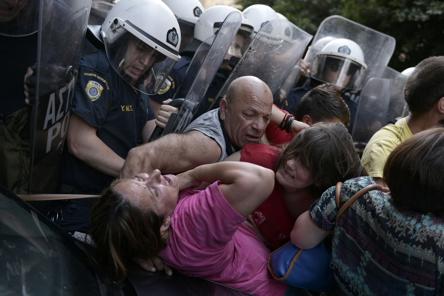TOPSHOTS-GREECE-FINANCE-ECONOMY-JOBS-PROTEST