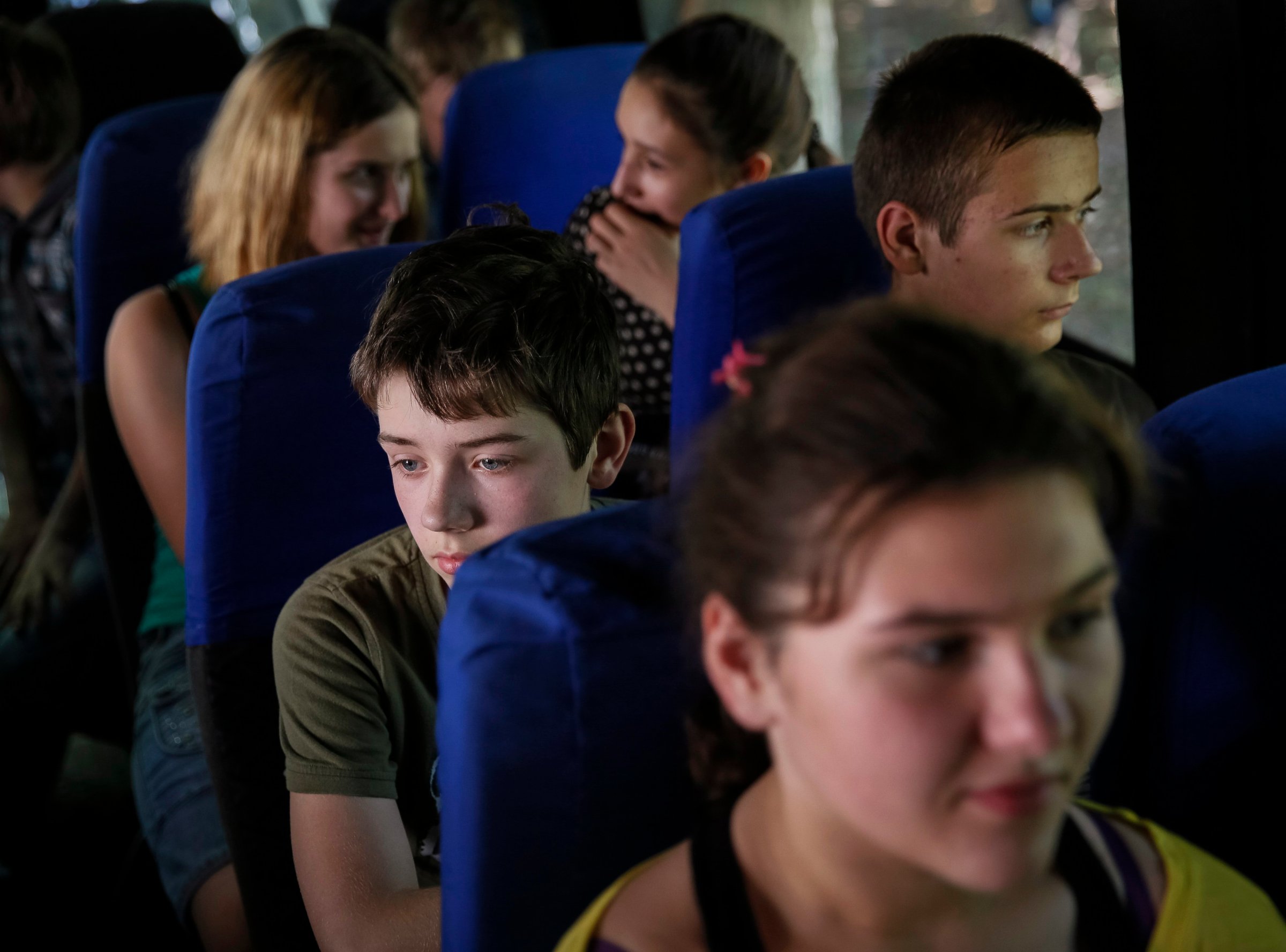 Ukrainians Flee to Russia