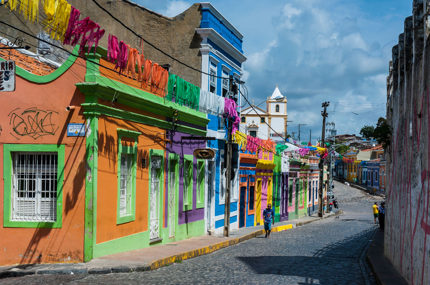 Visitors can take a trip through history in Olinda, a colonial town where centuries-old churches and traditional, colorful homes still stand on a beautiful Atlantic coast.
