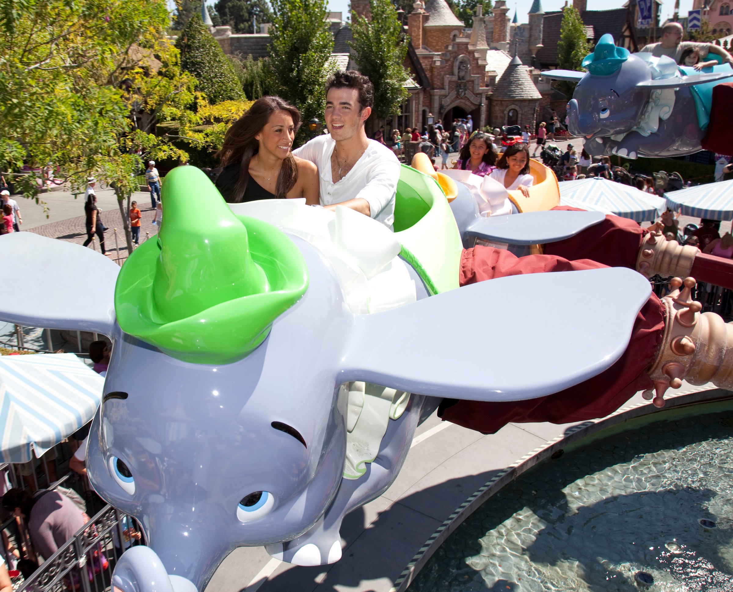 Kevin Jonas Visits Disneyland