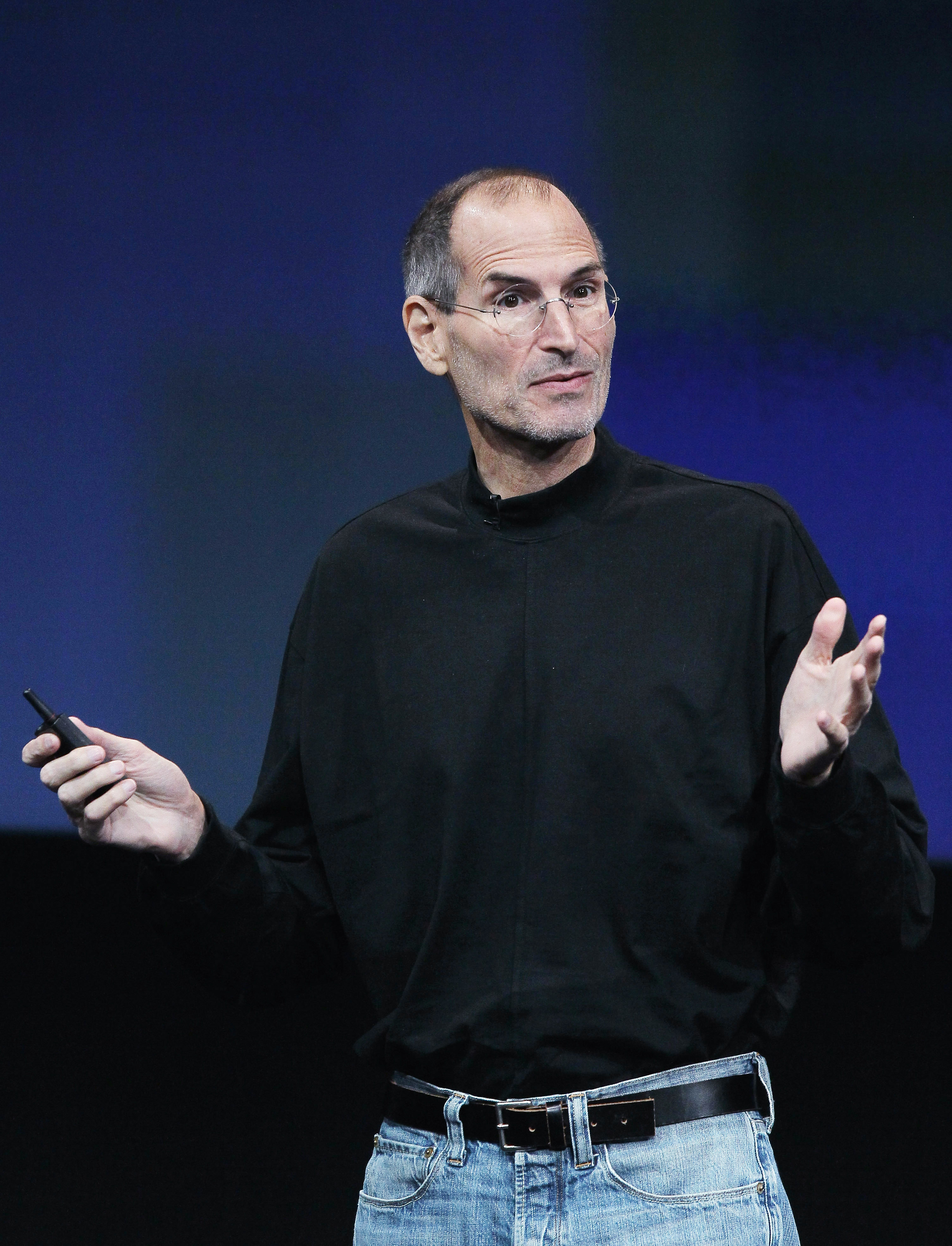 Steve Jobs in 2010 (Justin Sullivan—Getty Images)