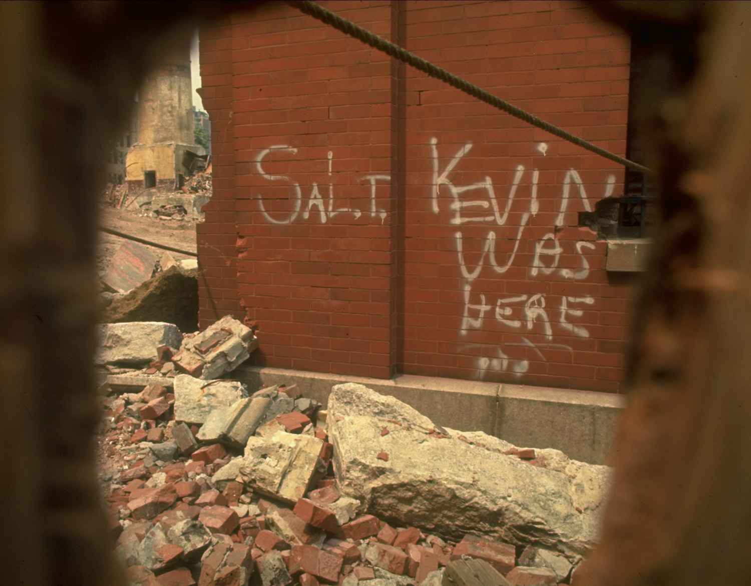 New York City graffiti, 1969.