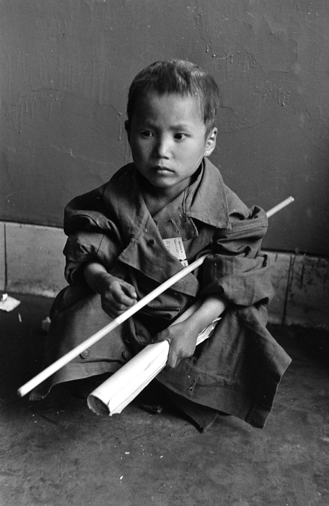 Korean War orphan Kang Koo Ri, 1951.