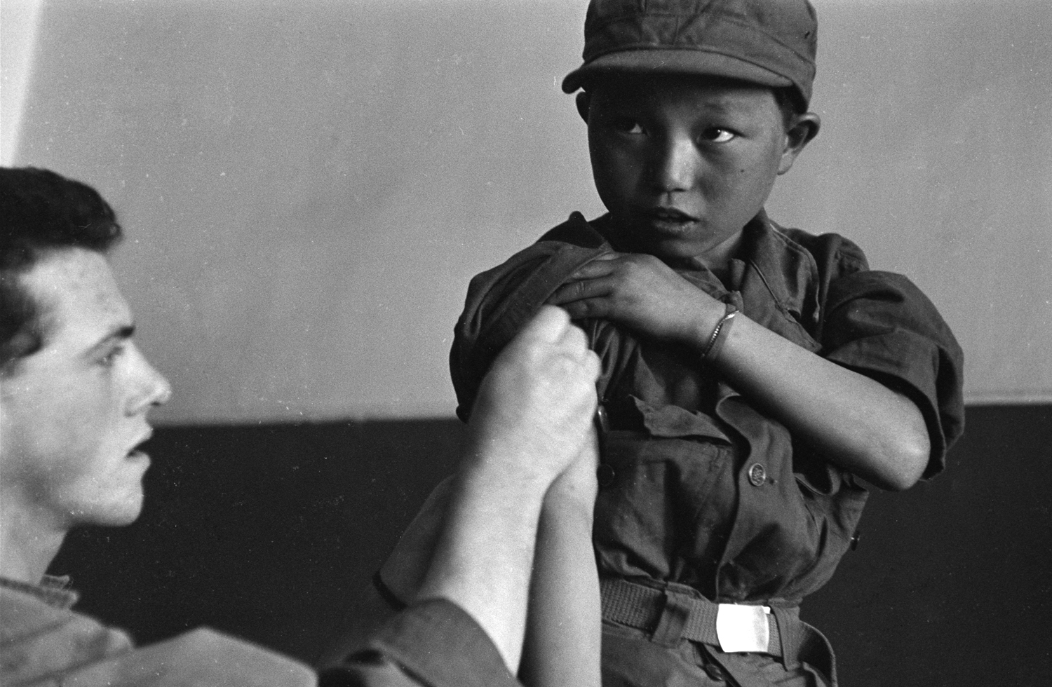Korean War orphan Kang Koo Ri, 1951.