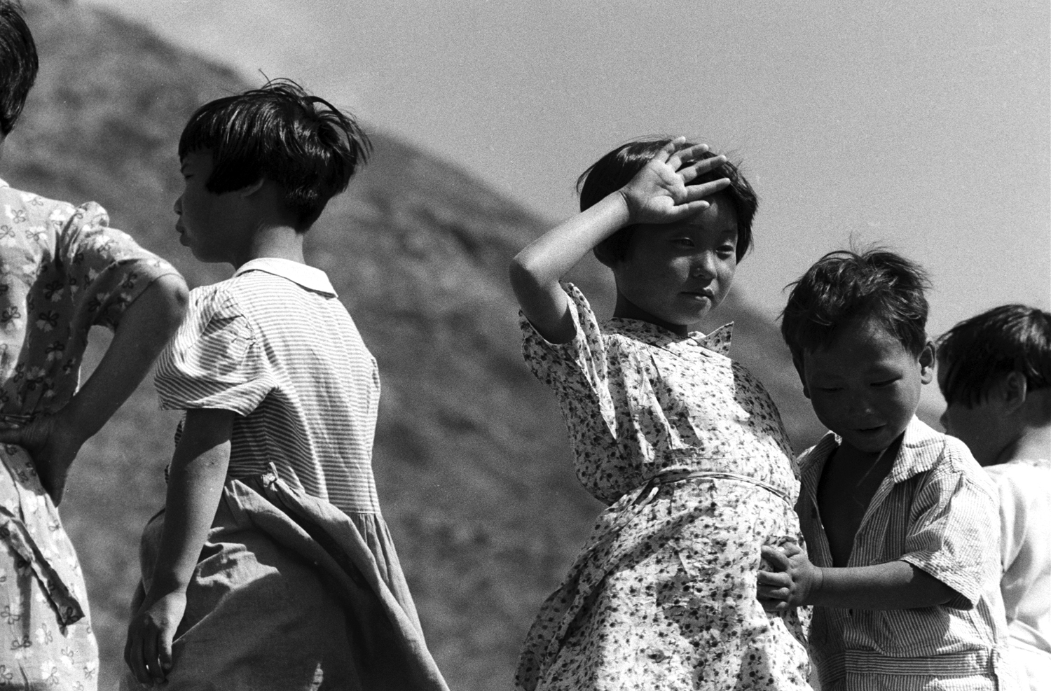 Korean War orphans, 1951.