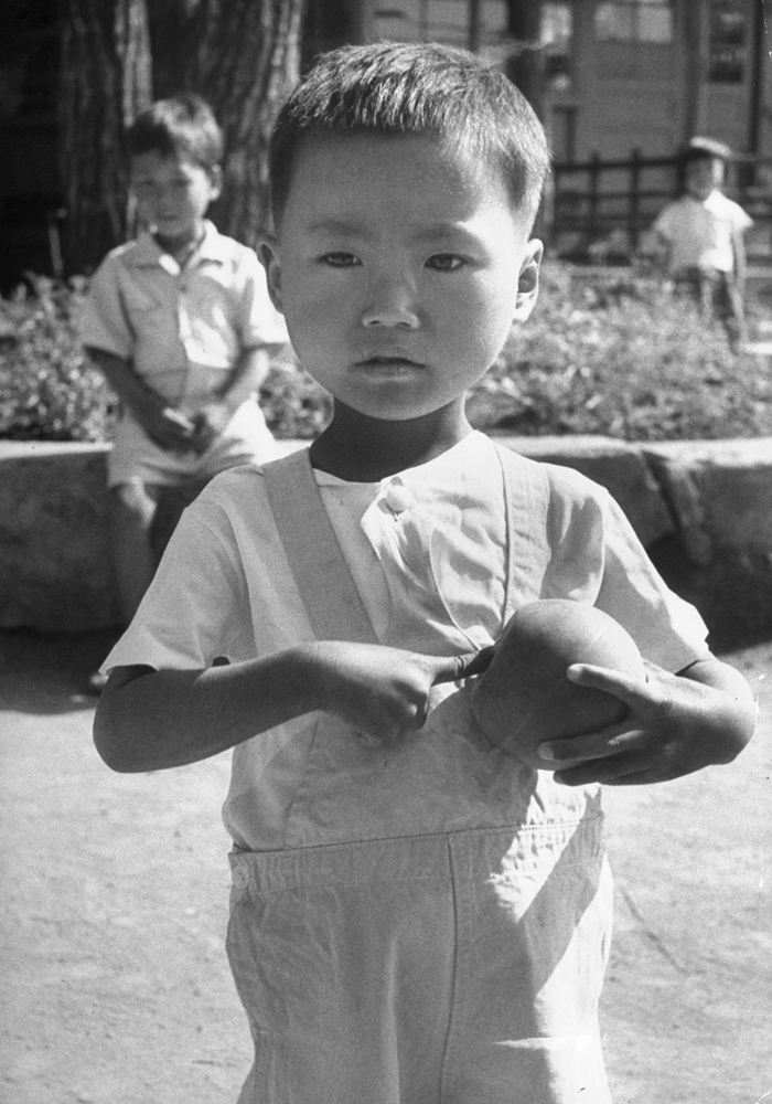 Korean War orphans, 1951.