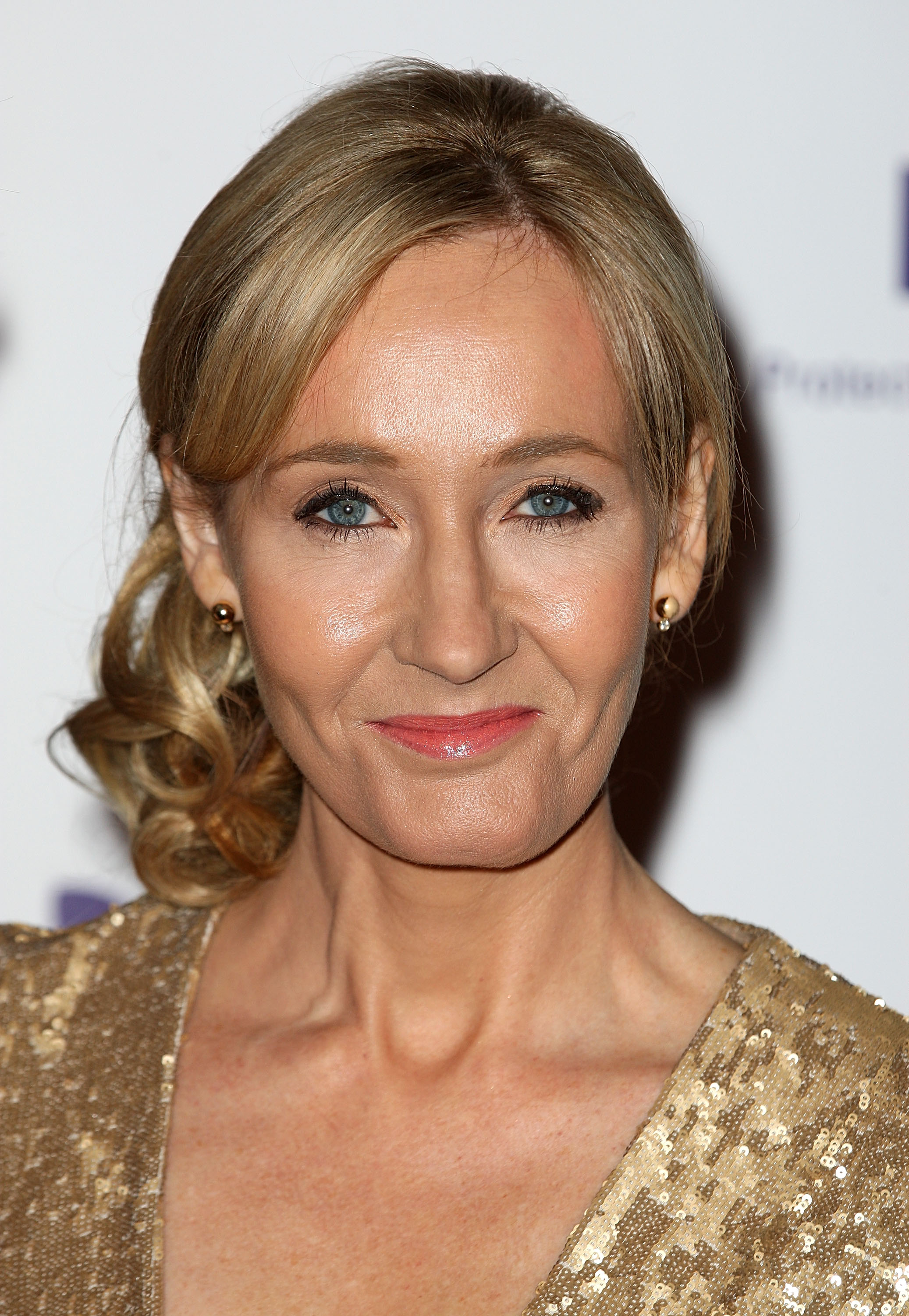 J.K. Rowling at a charity event at Warner Bros Studios in London in 2013.