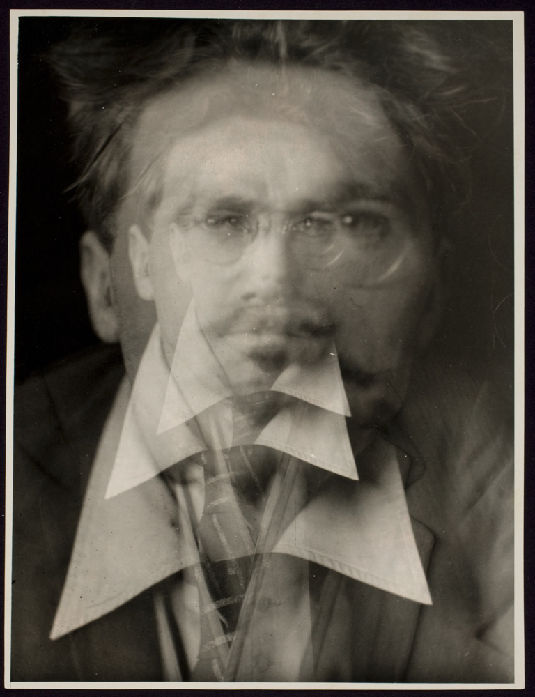 Ezra Pound (multiple exposure), 1917