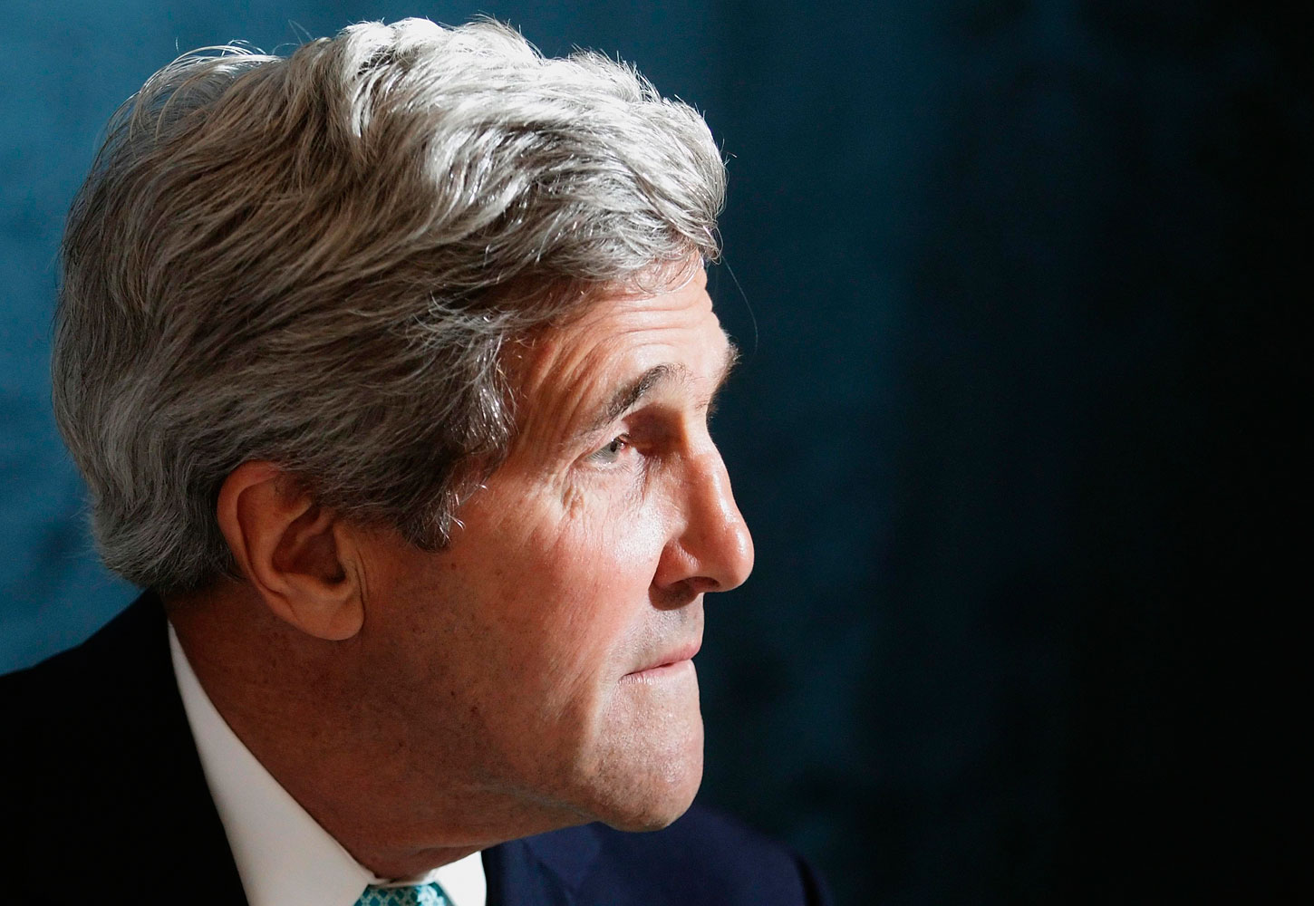 U.S. Secretary of State John Kerry in Vienna, July 13, 2014. (Heinz-Peter Bader—Reuters)