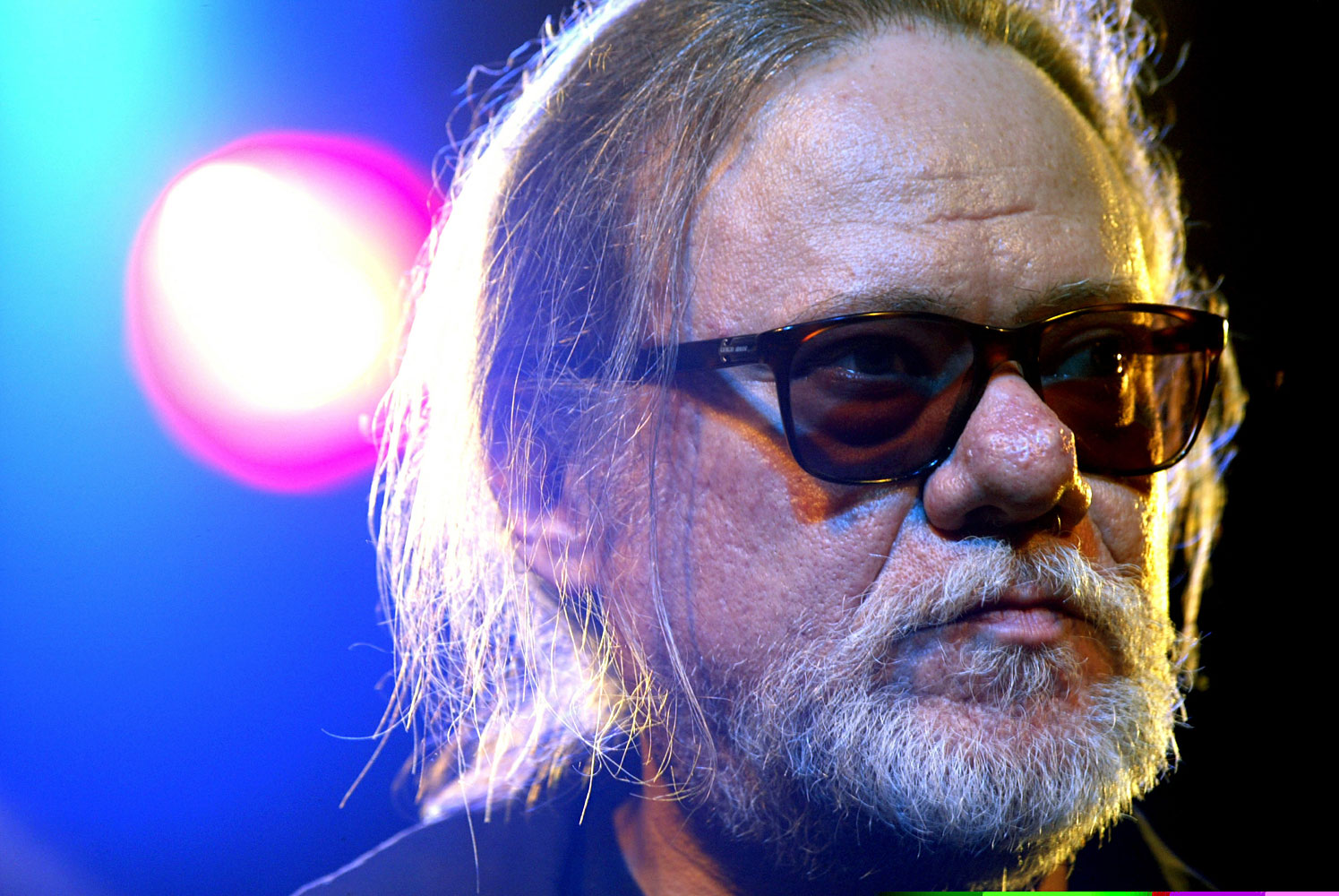 Tommy Ramone of former U.S. punk band 'The Ramones' addresses the media in Berlin