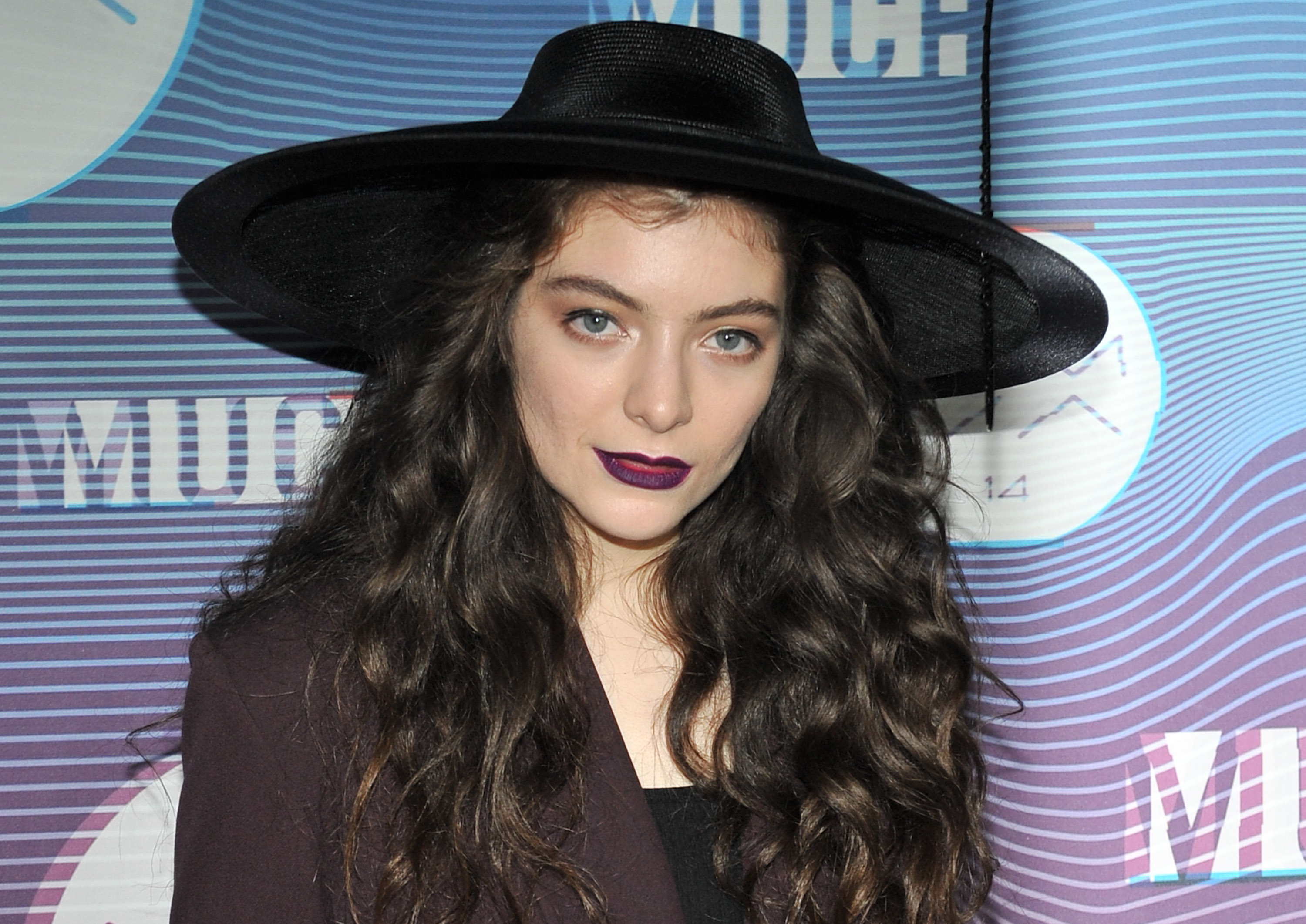 Singer-songwriter Lorde poses in the press room at the 2014 MuchMusic Video Awards at MuchMusic HQ (Sonia Recchia&mdash;Getty Images)