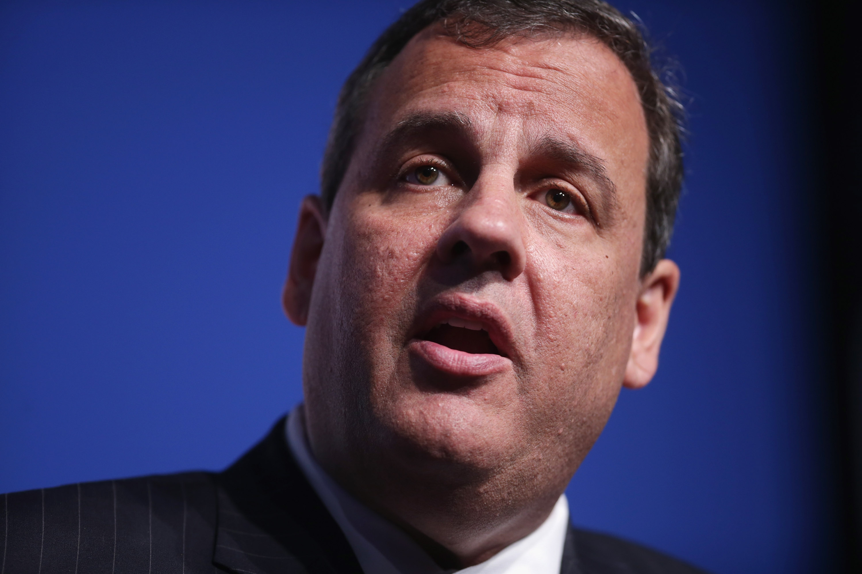 New Jersey Governor Chris Christie addresses the Faith and Freedom Coalition's 'Road to Majority' Policy Conference at the Omni Shoreham hotel on June 20, 2014 in Washington (Chip Somodevilla/Getty Images)