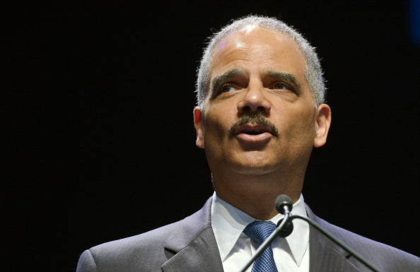 U.S. Attorney General Eric Holder speaks during an event to celebrate the 50th anniversary of the Civil Rights Act at Howard University in Washington on July 15, 2014 (Mandel Ngan—AFP/Getty Images)