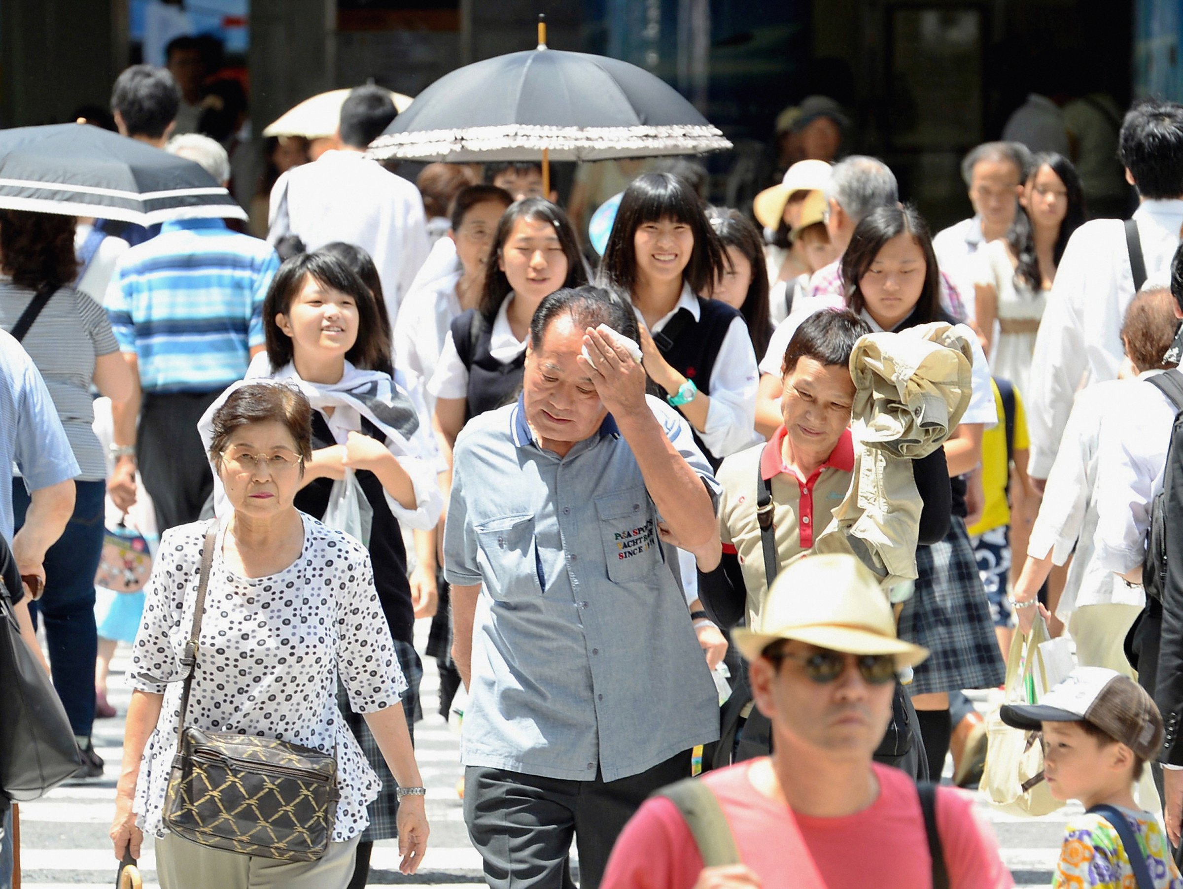 Summer Heat Continues Across Japan