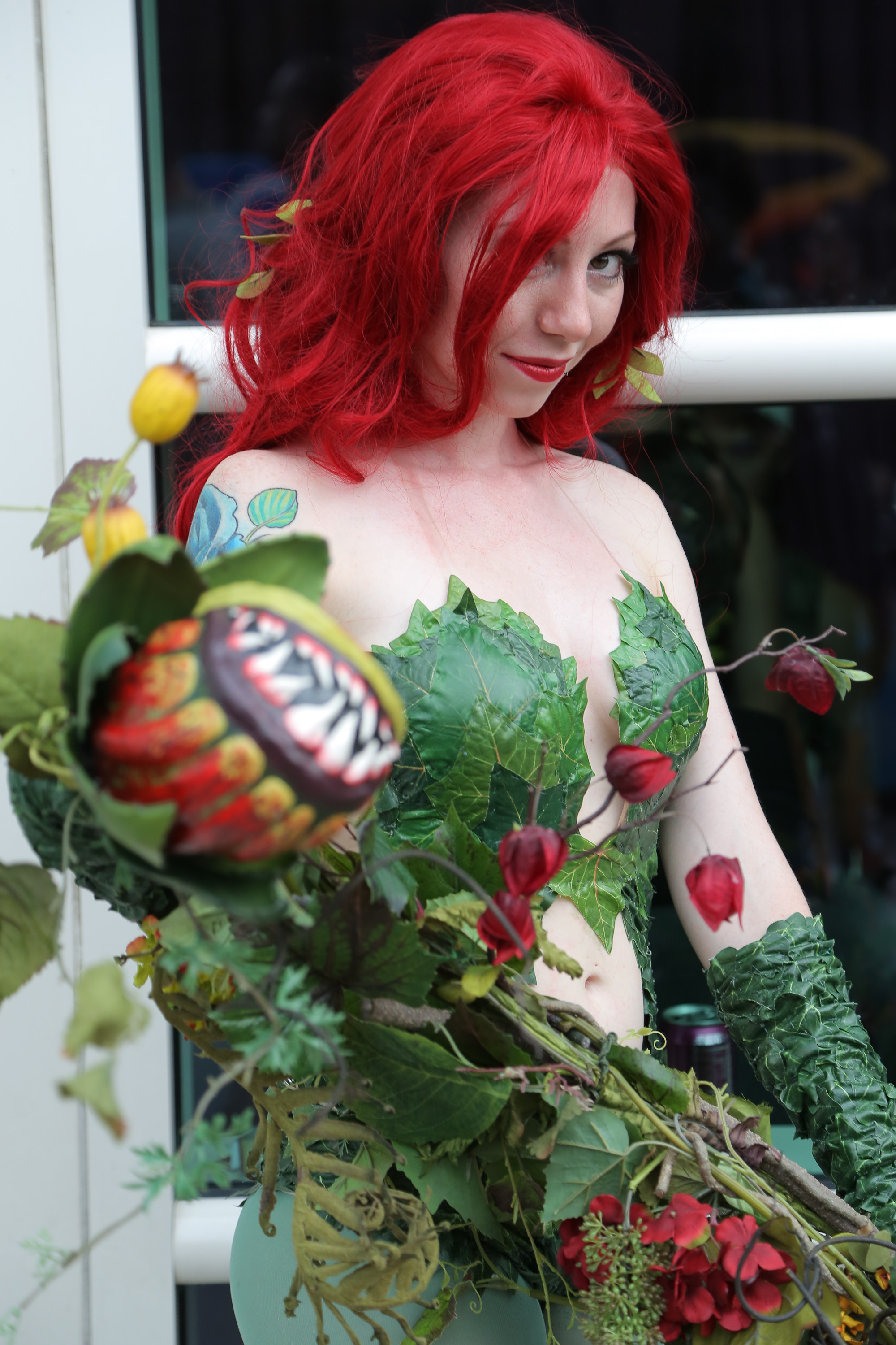 A costumed fan attends Comic-Con International on July 26, 2014 in San Diego.