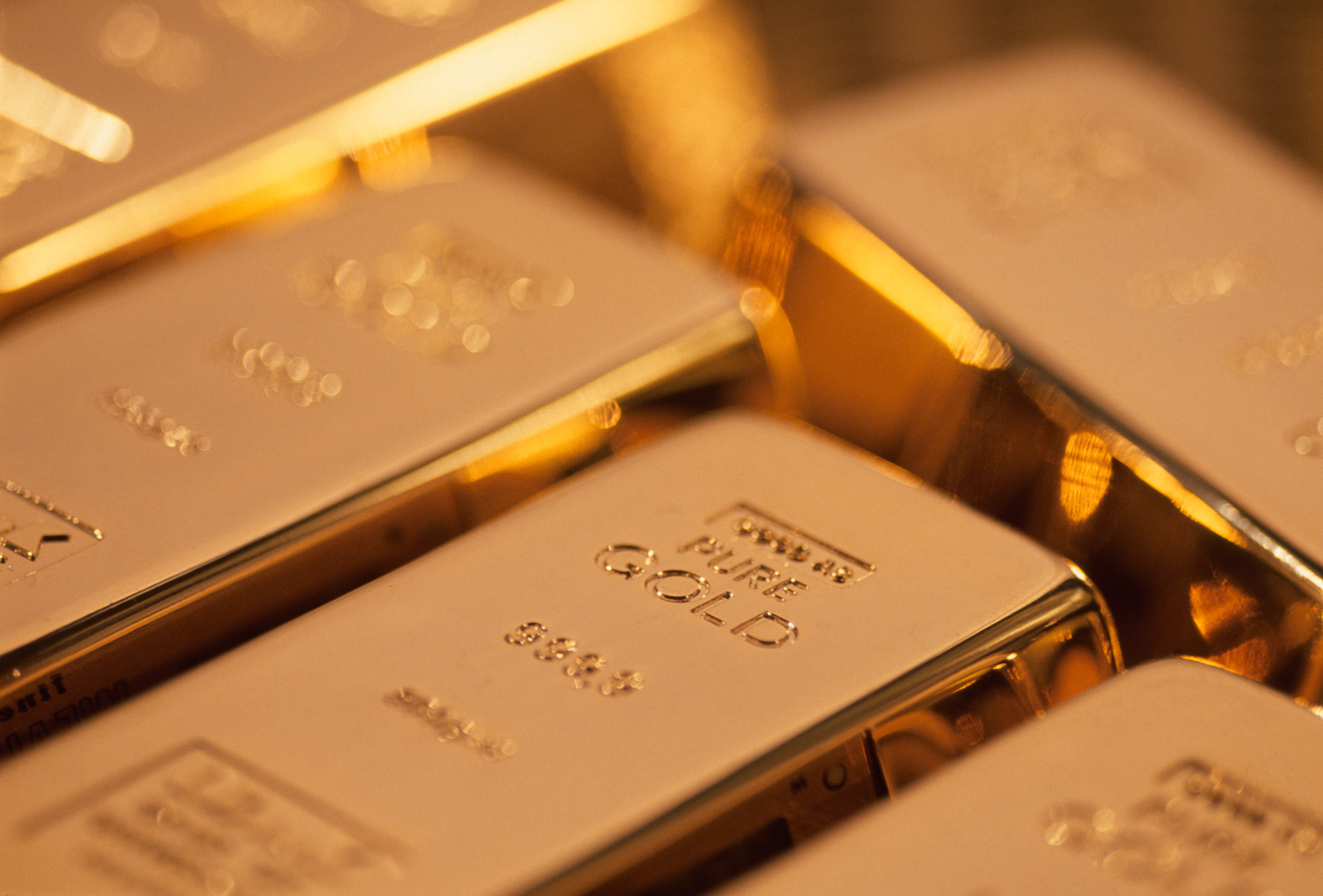 Stack of Gold Bars (Getty Images)