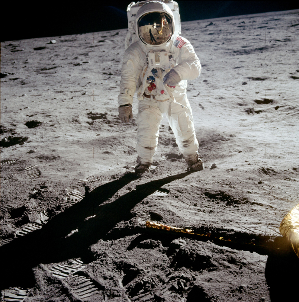 No other Apollo photograph has been reproduced as often as this portrait of Buzz.