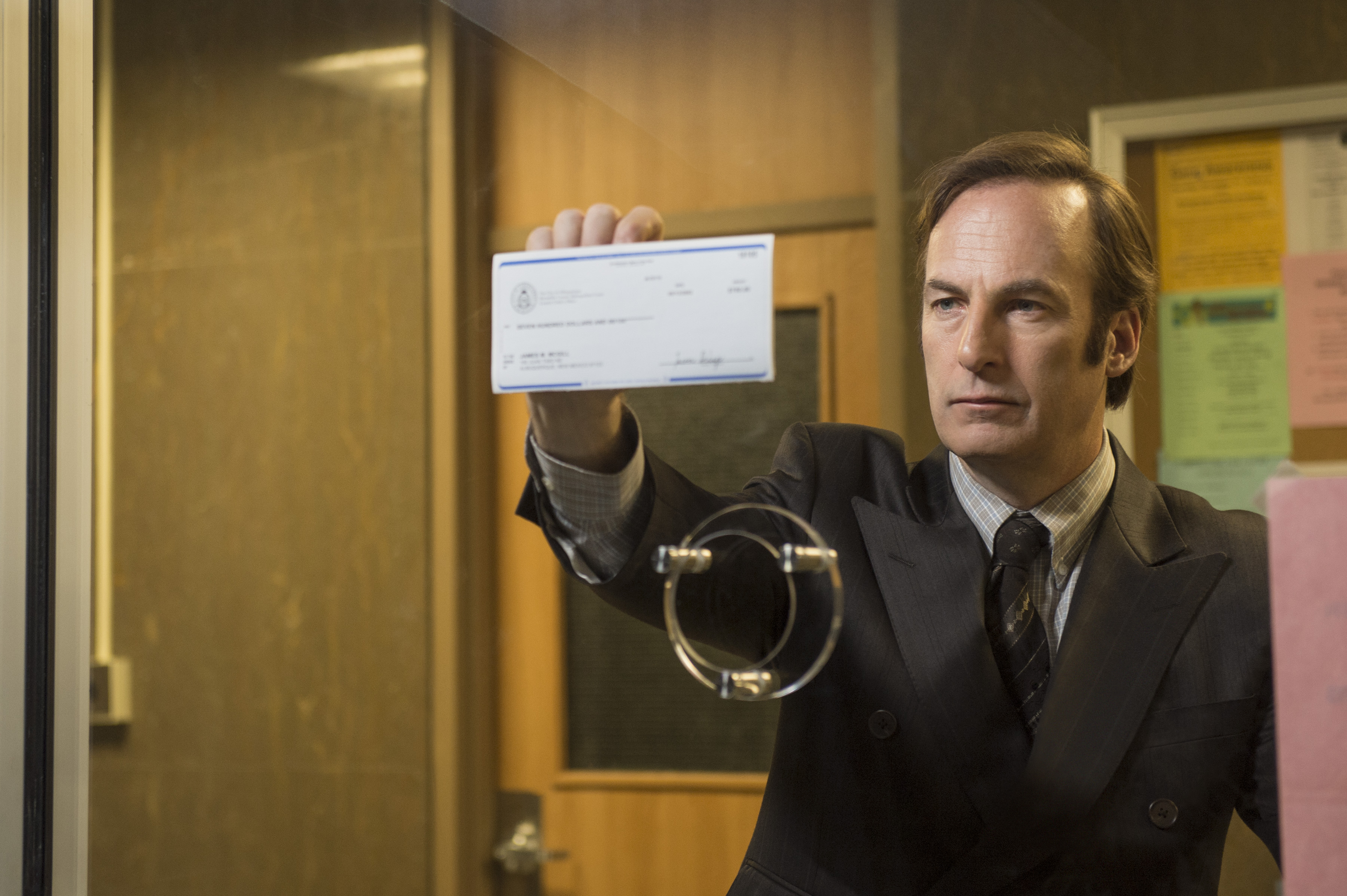 Bob Odenkirk as Saul Goodman (Ursula Coyote/AMC&mdash;© AMC Network Entertainment LLC. and Sony Pictures Television Inc. All Rights Reserved.)