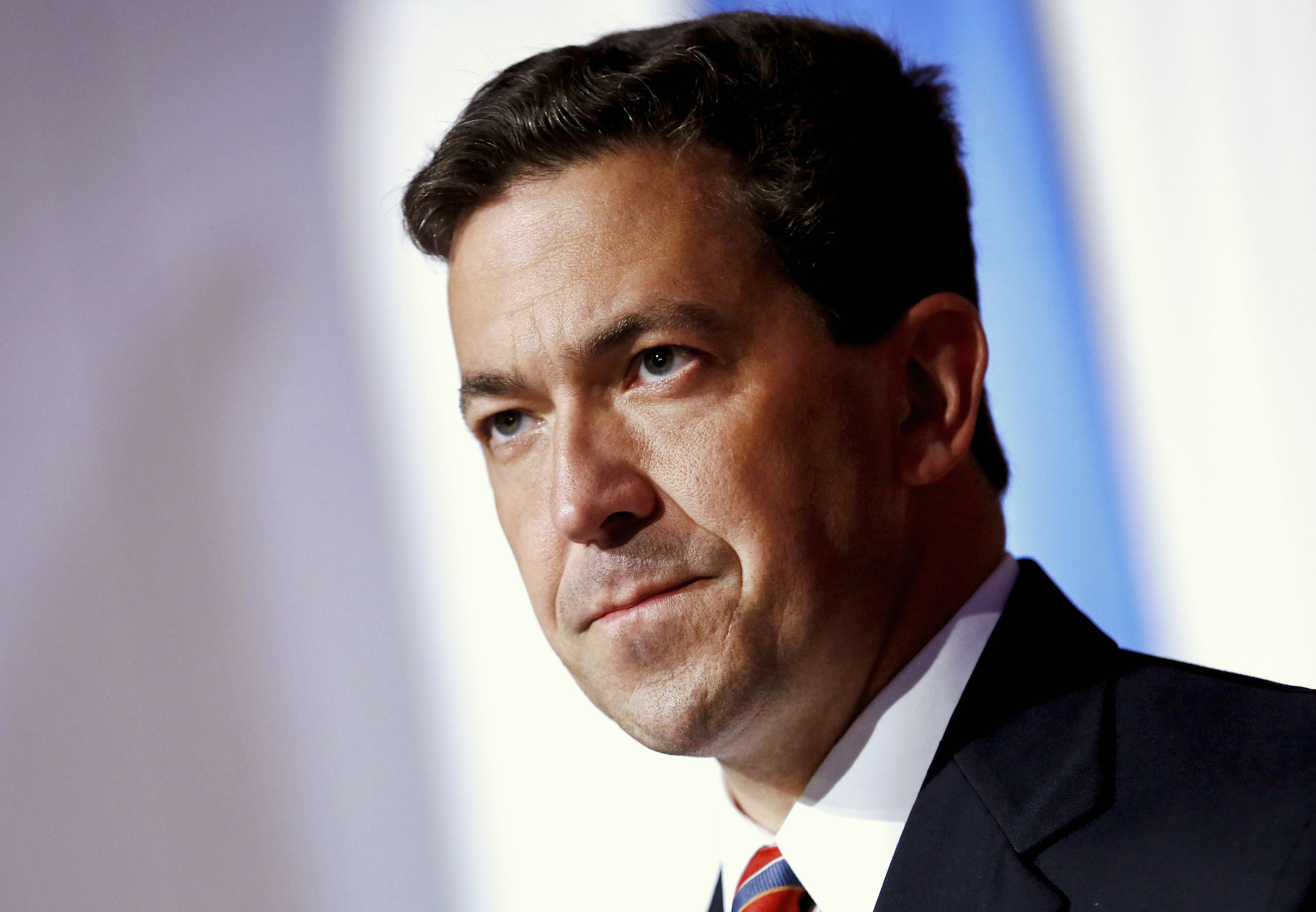 Tea Party candidate Chris McDaniel delivers a concession speech in Hattiesburg, Miss., on June 24, 2014. (Jonathan Bachman—Reuters)