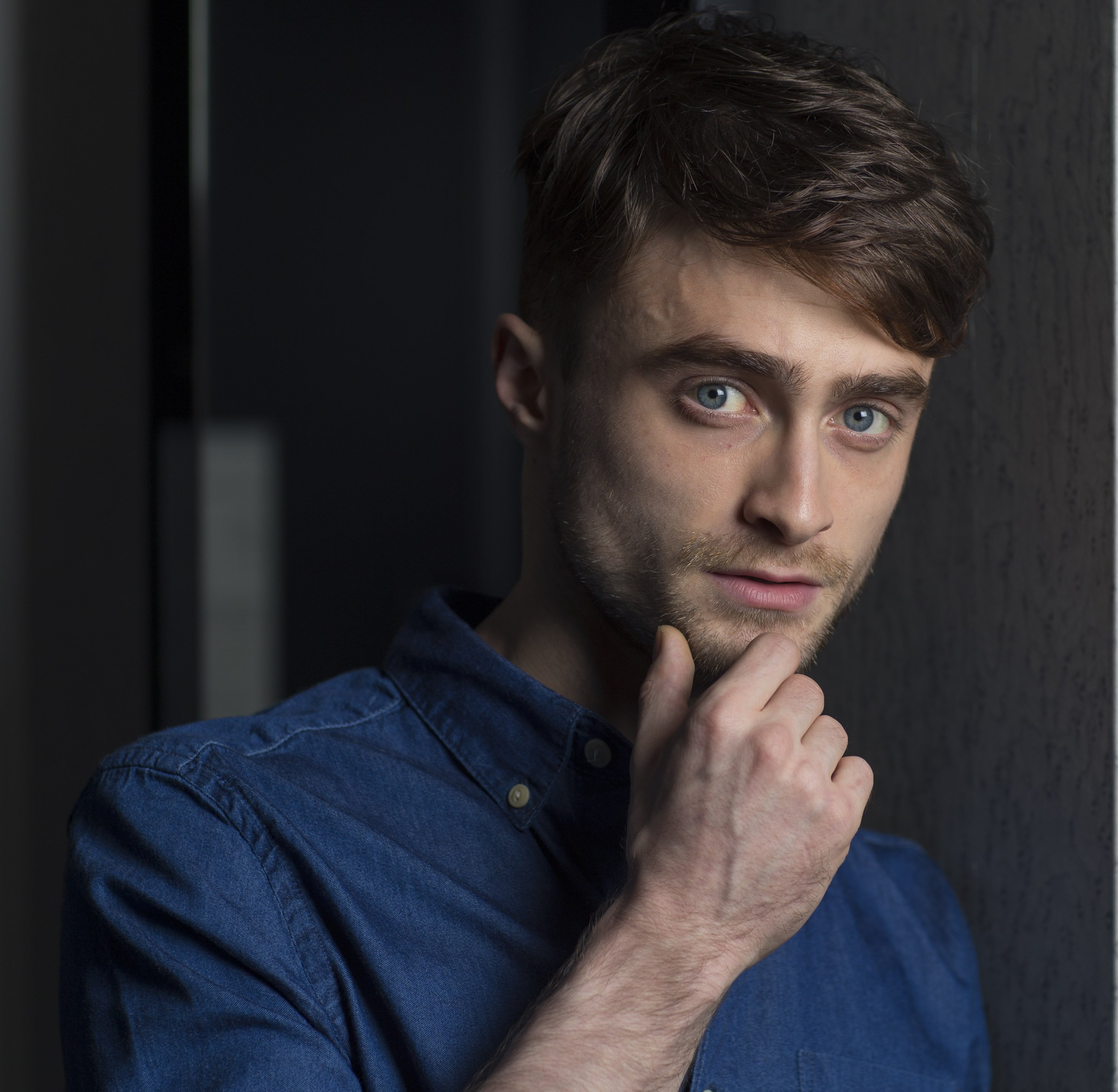 Daniel Radcliffe in Toronto promoting his movie What if? on July 23, 2014. (Chris So—Toronto Star/Getty Images)
