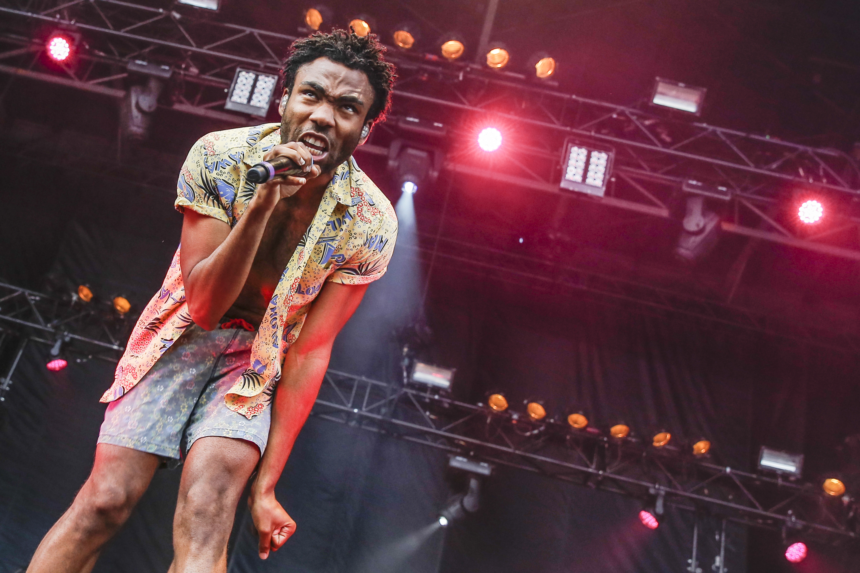 Childish Gambino performs at the RBC Royal Bank Bluesfest on July 12 in Ottawa, Canada. (Mark Horton&mdash;Getty Images)