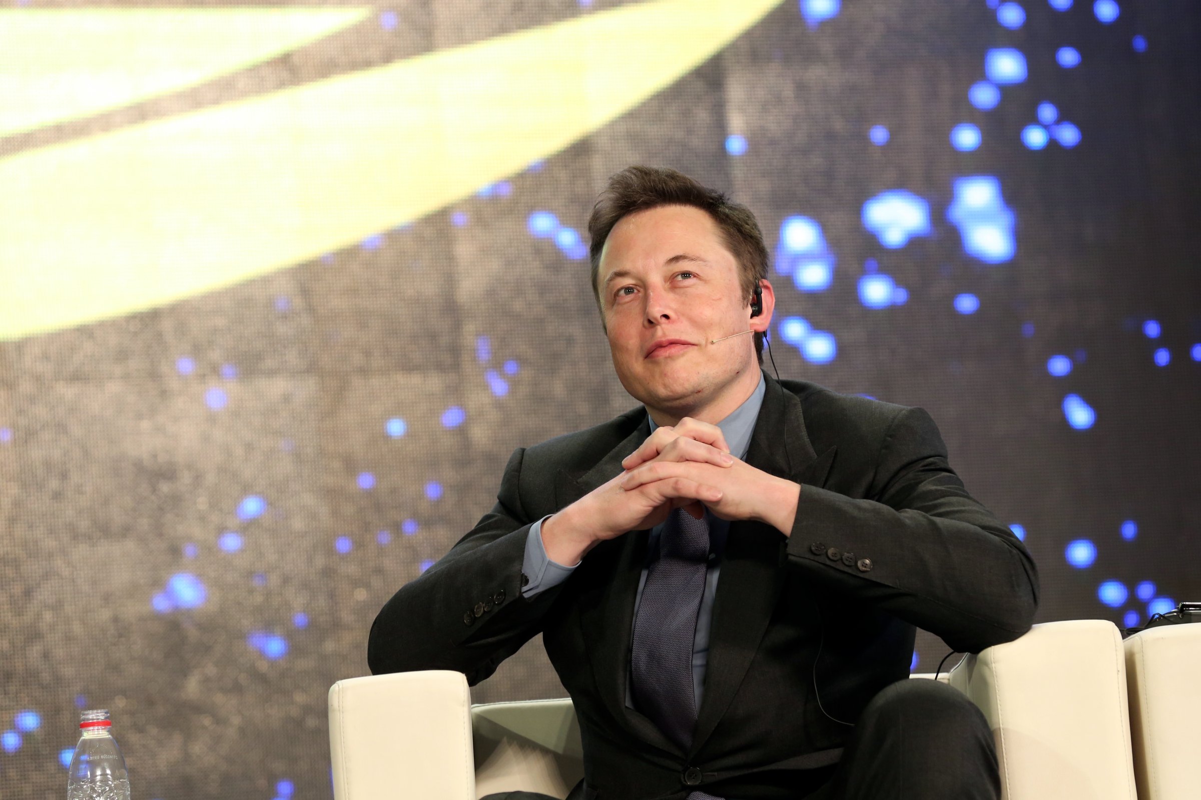 Tesla Motors CEO Elon Musk Visits Beijing