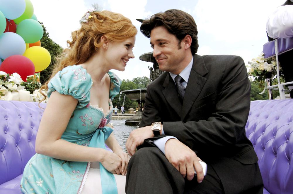Amy Adams and Patrick Dempsey in Enchanted, 2007. (Buena Vista Pictures/Disney)