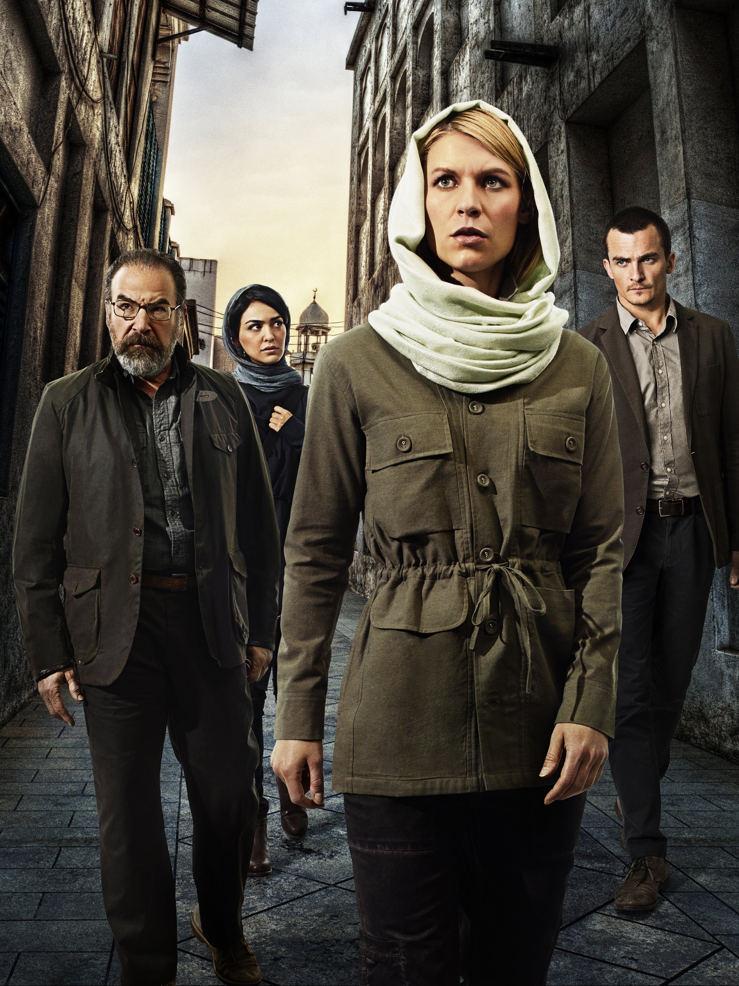Claire Danes as Carrie Mathison in Homeland.