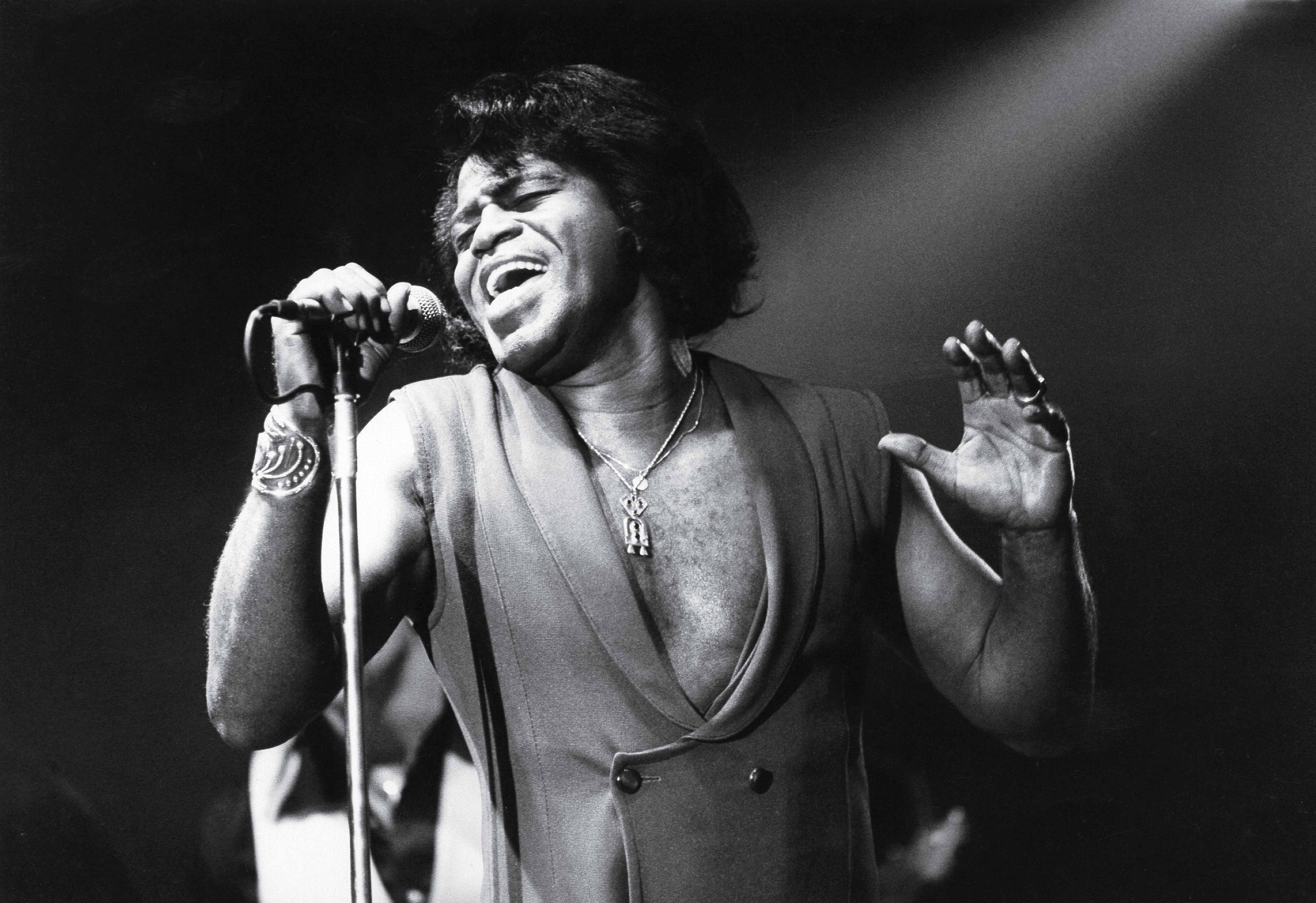 James Brown Performing 1982