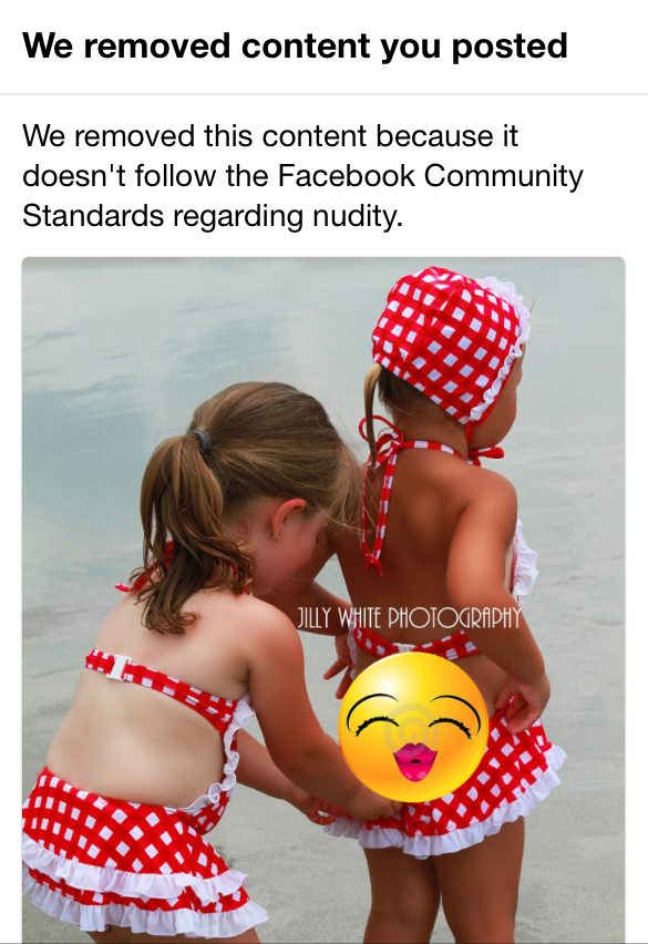 Facebook Nudity Rules: Breastfeeding, Coppertone Baby Butts Mastectomy |  Time