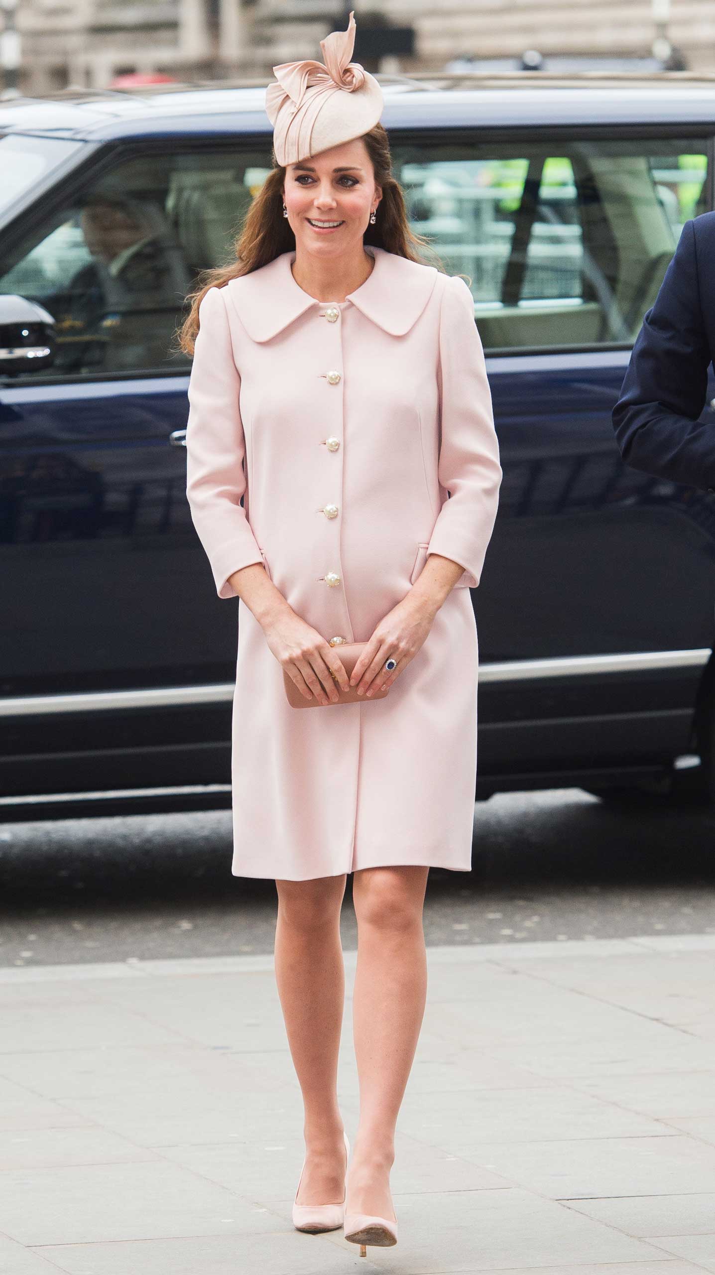 Catherine, Duchess of Cambridge attends the Commonwealth Service at Westminster Abbey on March 9, 2015 in London.