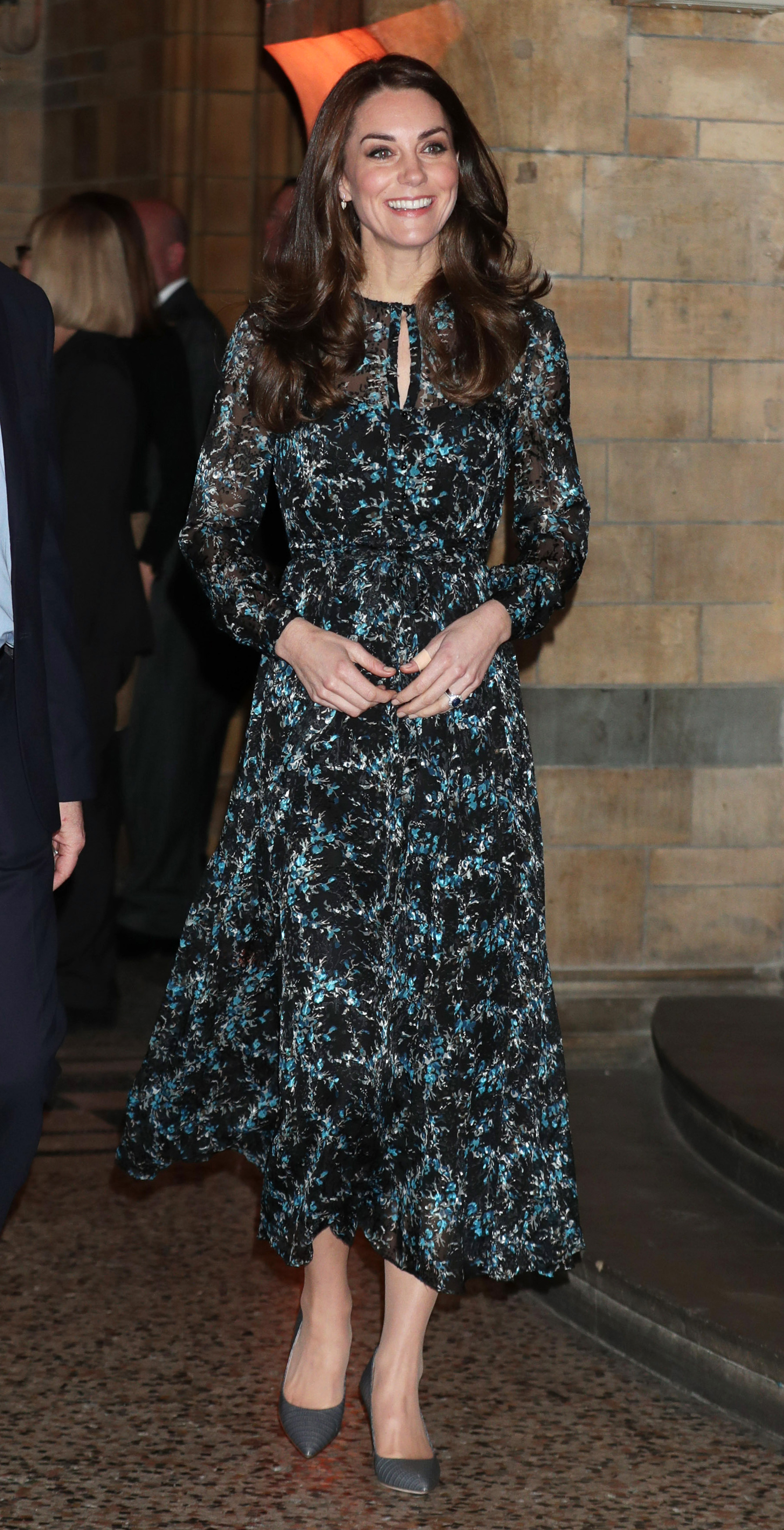 Catherine, Duchess of Cambridge attends a children's tea party with pupils from Oakington Manor Primary School in Wembley, at the Natural History Museum  to celebrate Dippy the Diplodocus's time in Hintze Hall in London, on Nov. 22, 2016.