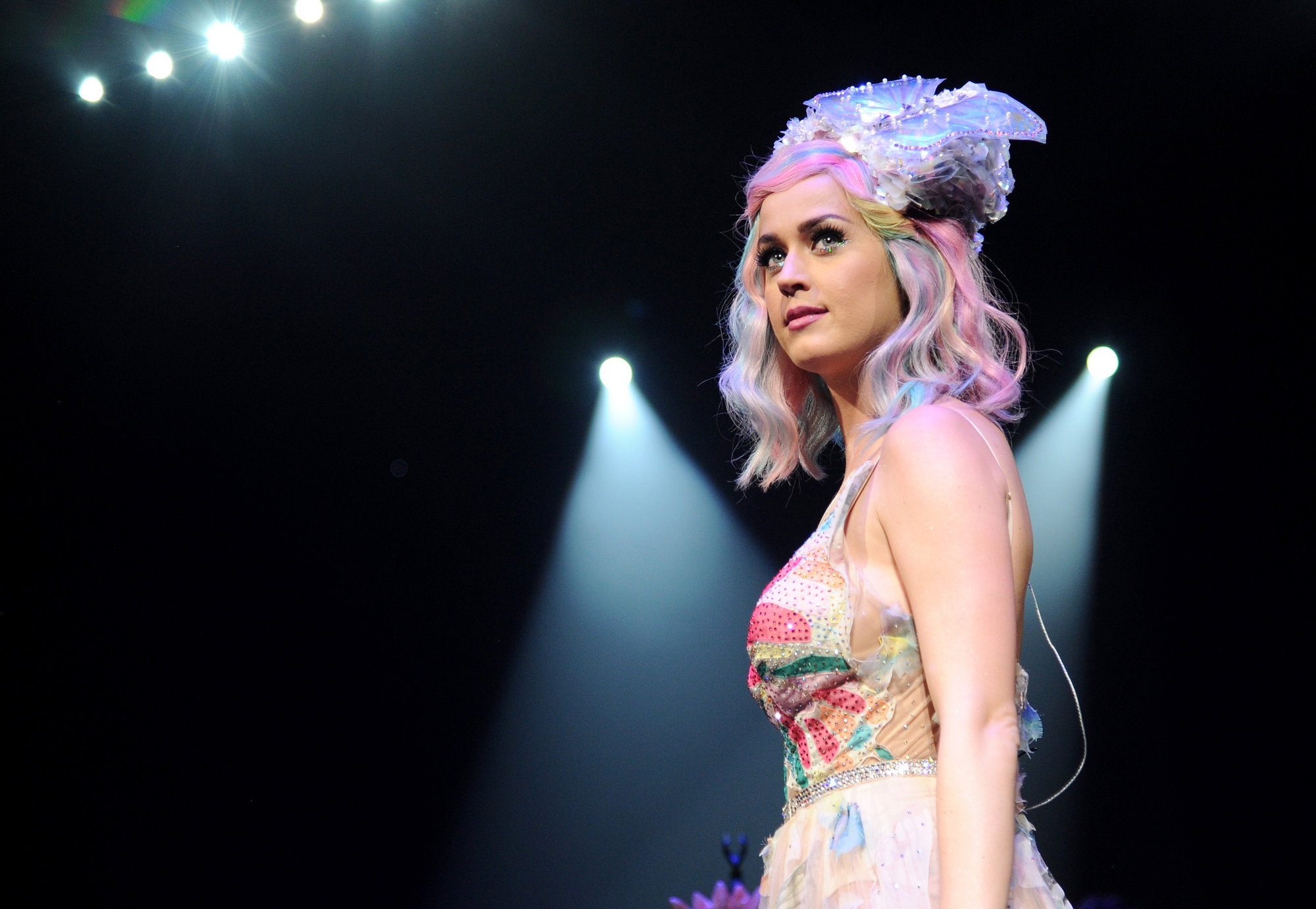 Katy Perry performs onstage during "The Prismatic World Tour" at the Verizon Center on June 24, 2014 in Washington, DC.