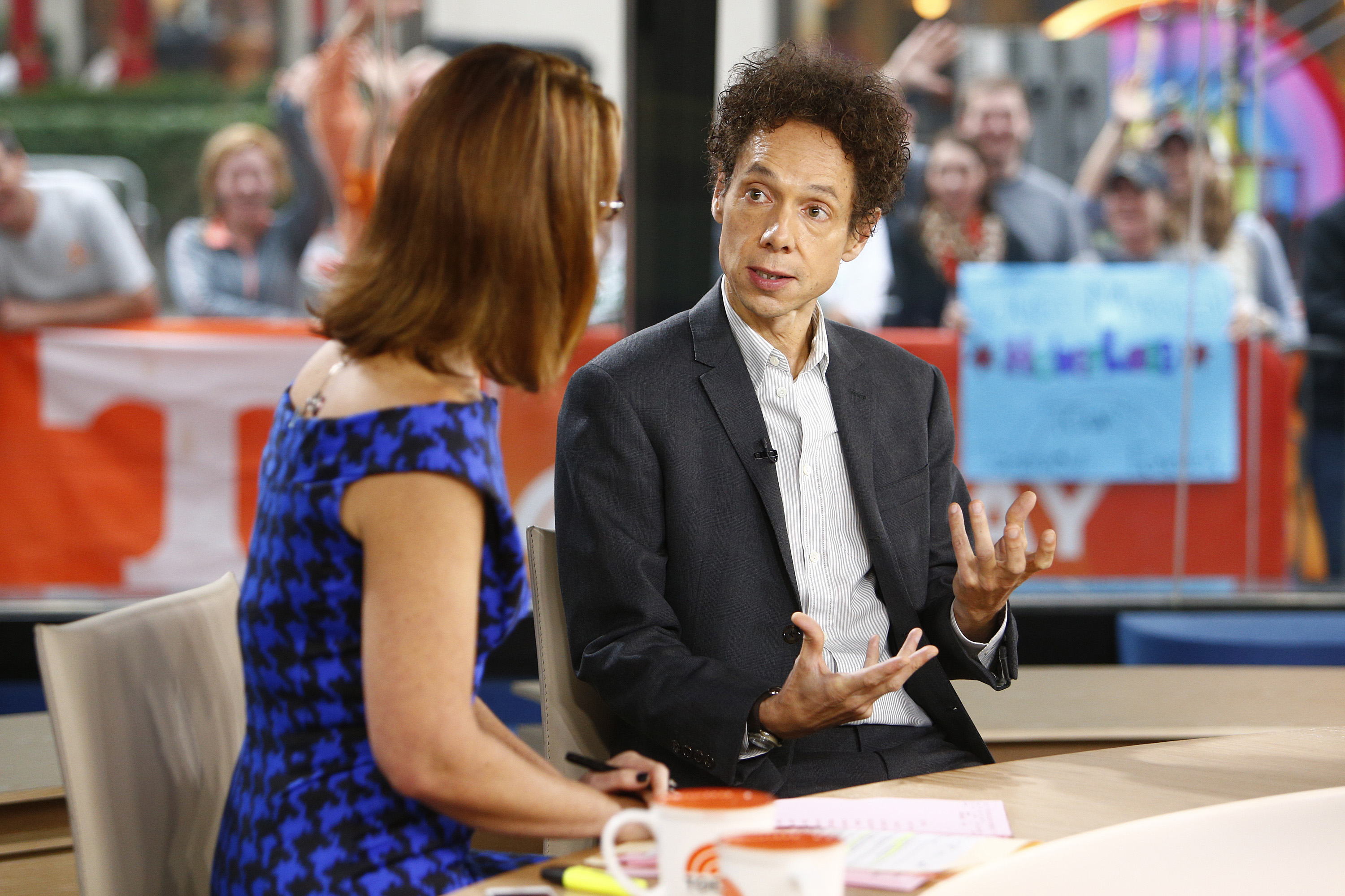 Pictured: Malcolm Gladwell appears on NBC News' "Today" show (NBC NewsWire—NBCU Photo Bank via Getty Images)