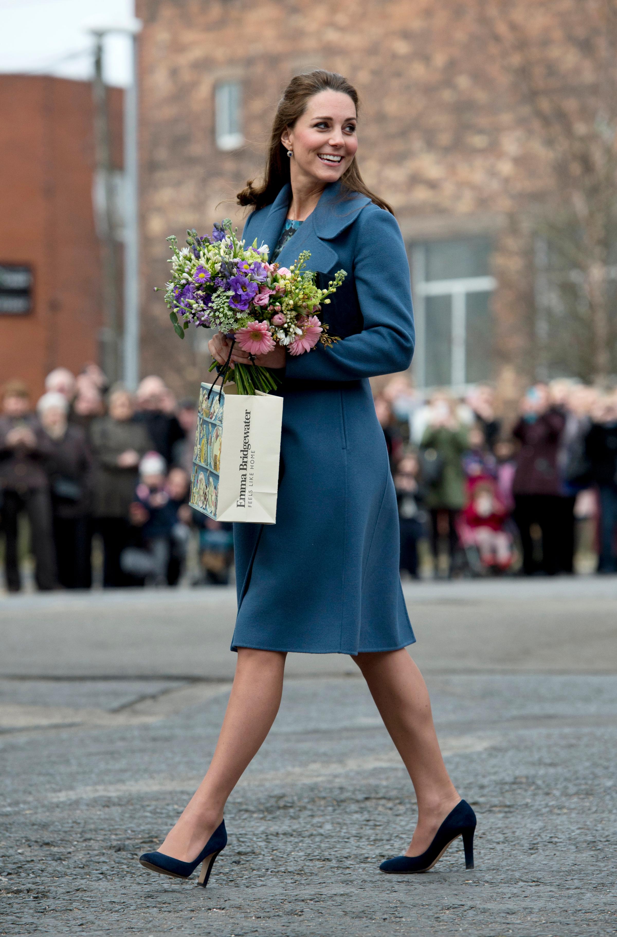 Catherine, Duchess of Cambridge Visits Emma Bridgewater Factory