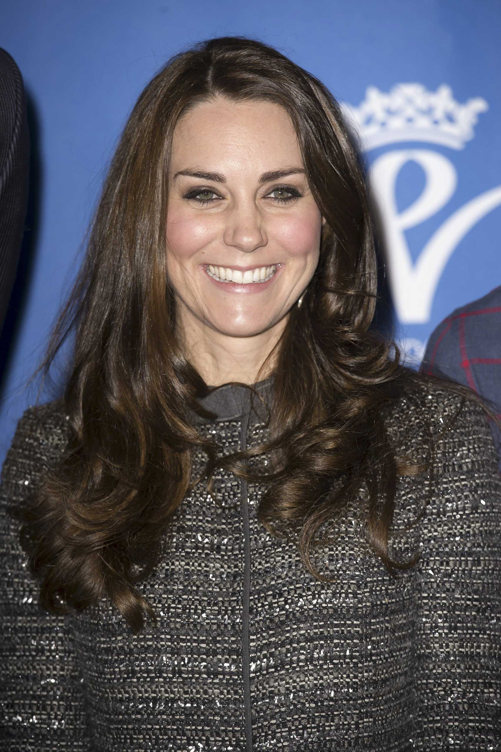 Catherine, Duchess of Cambridge at the Brooklyn Nets vs Cleveland Cavaliers NBA Basketball game on Dec. 8, 2014 in New York City.